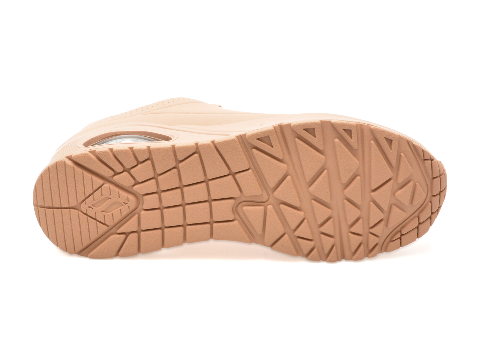 Pantofi sport SKECHERS bej, UNO, din piele ecologica - imagine 7