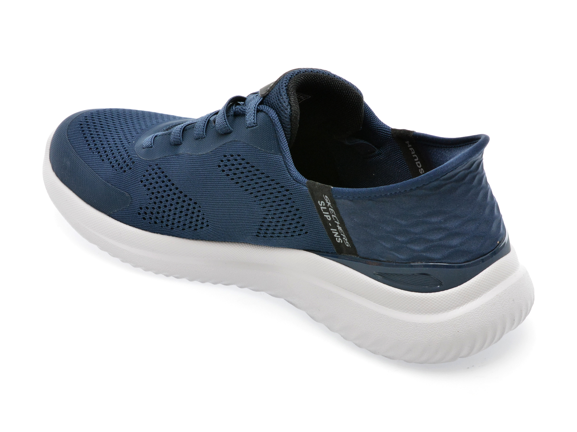 Pantofi sport SKECHERS bleumarin, BOUNDER 2.0, din piele ecologica - imagine 5