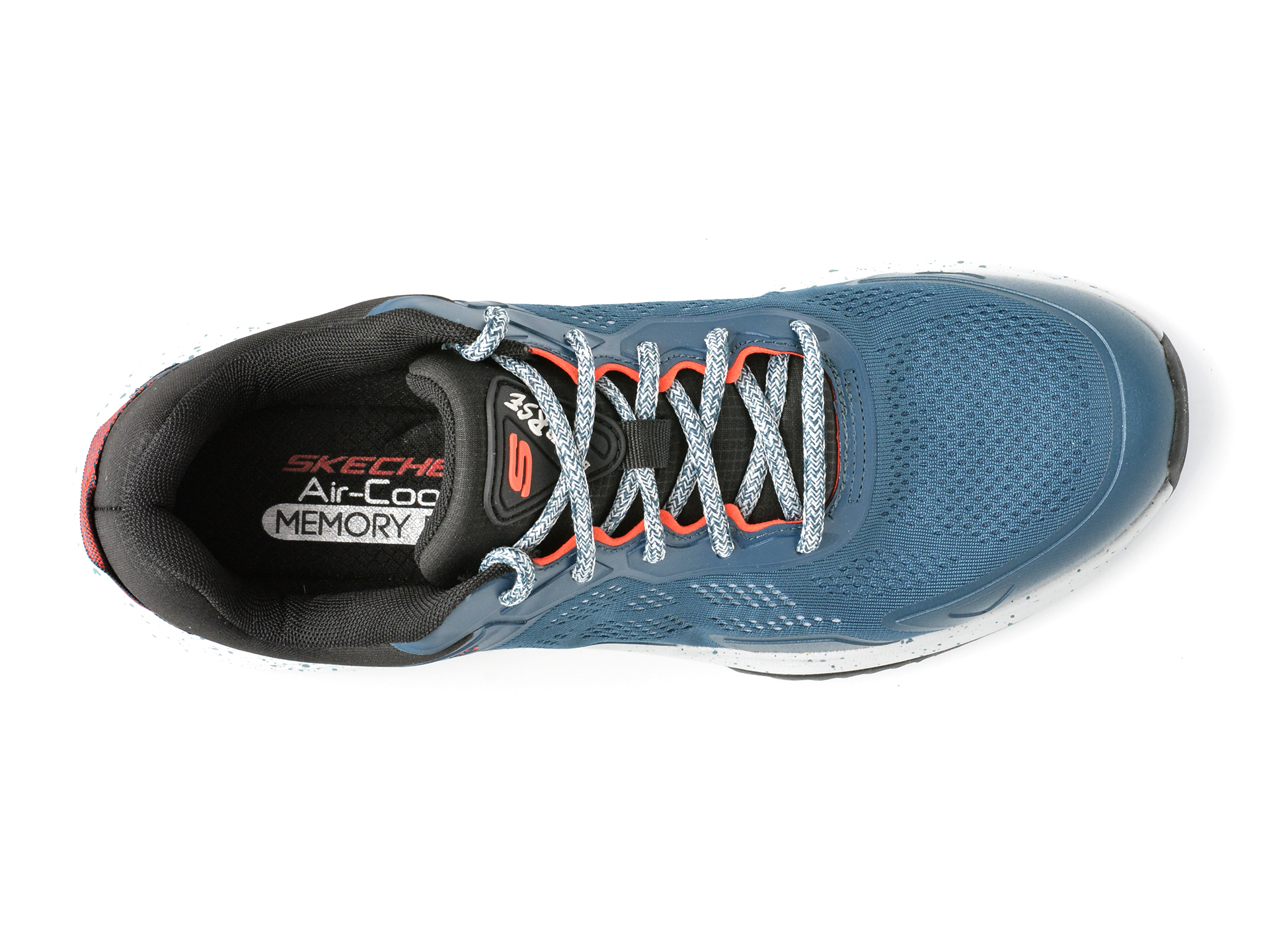 Pantofi sport SKECHERS bleumarin, BOUNDER RSE, din material textil - imagine 6
