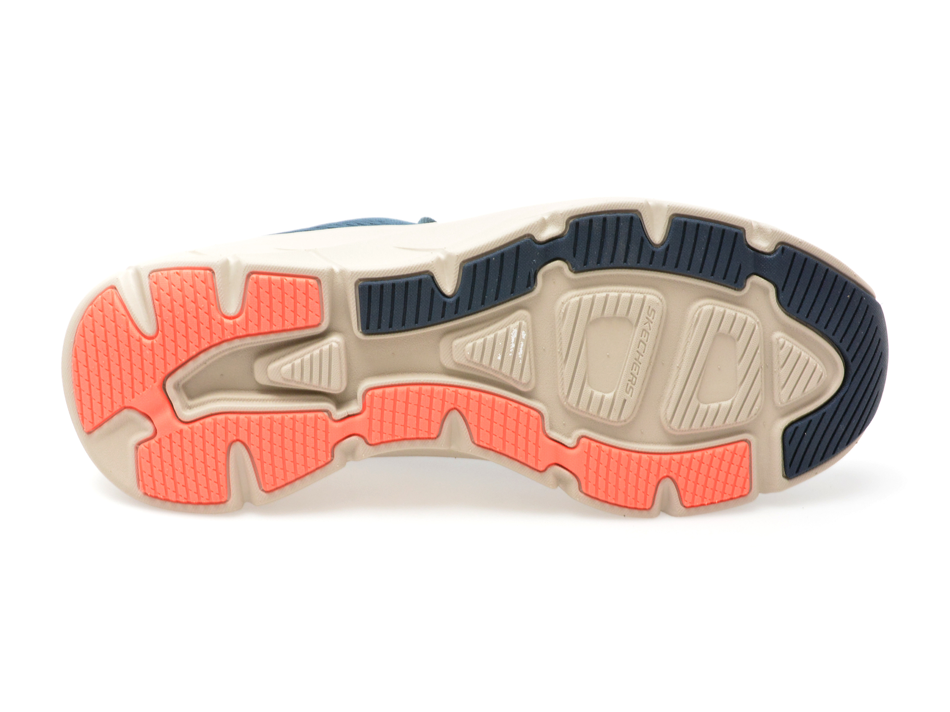 Pantofi sport SKECHERS bleumarin, D LUX WALKER 2.0, din material texil - imagine 7