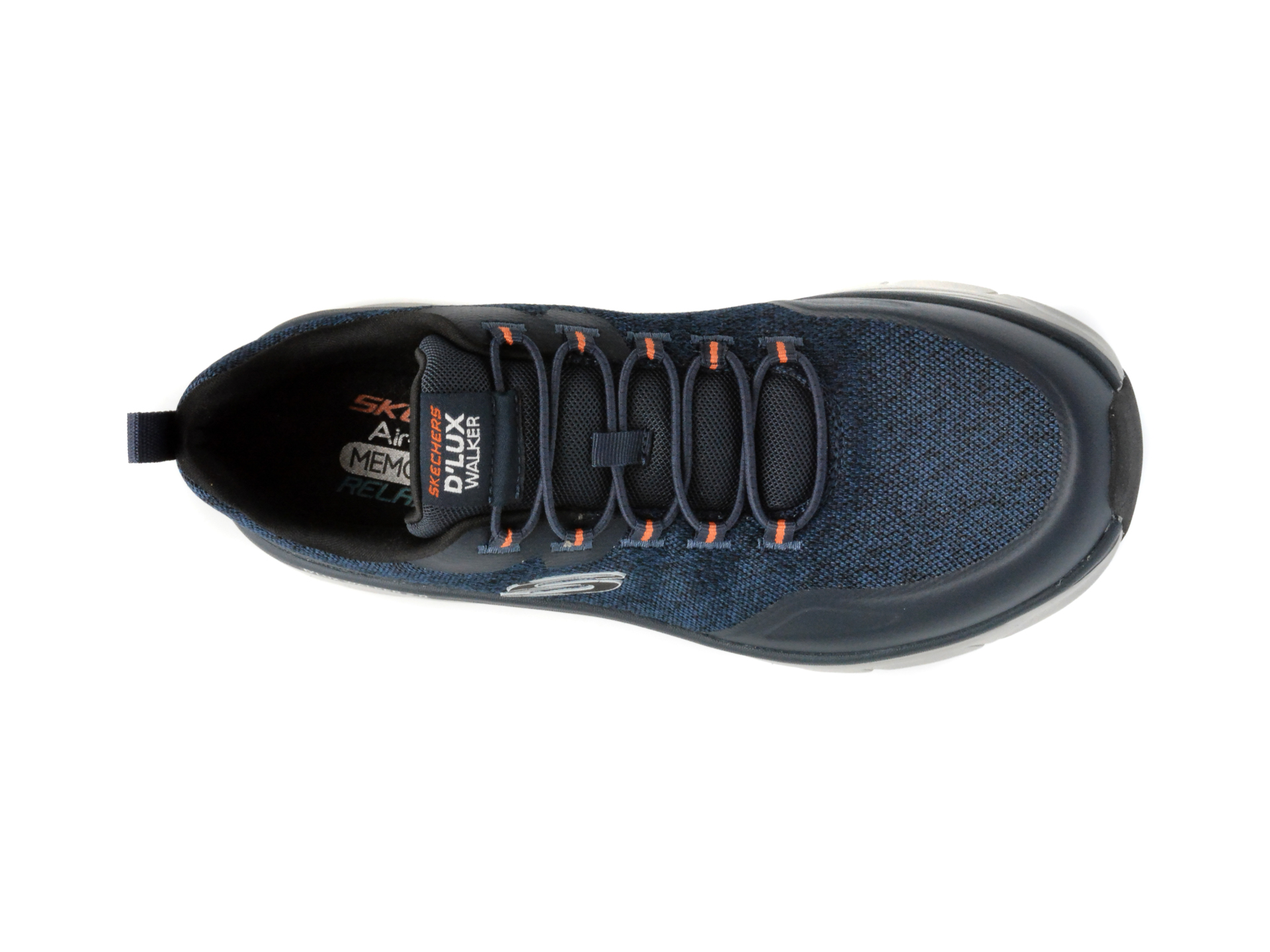 Pantofi sport SKECHERS bleumarin, D LUX WALKER 2.0, din material textil - imagine 6
