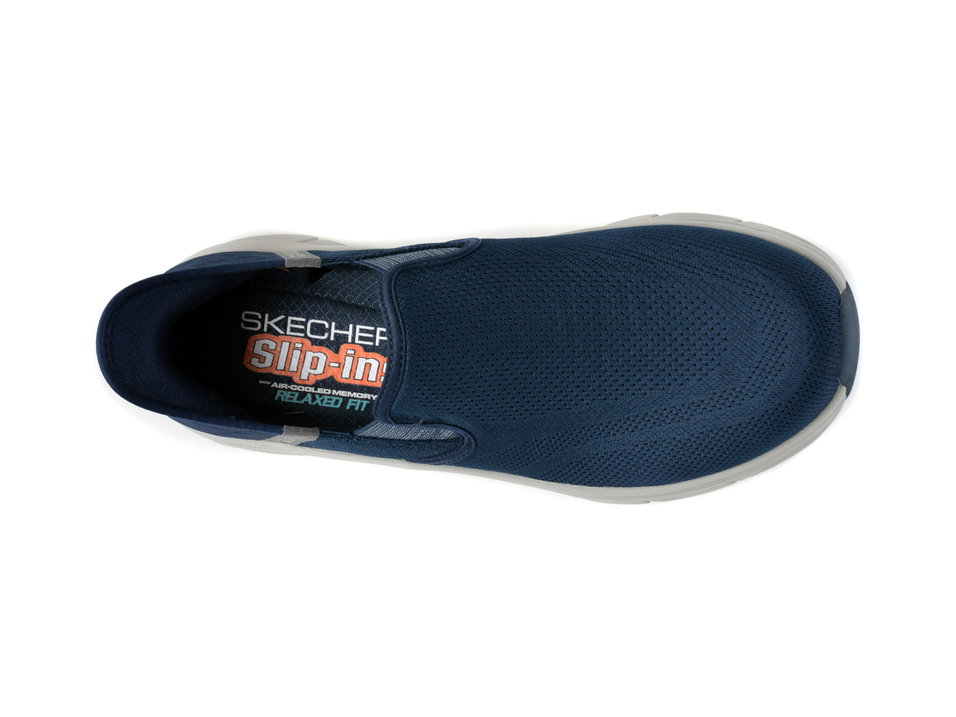 Pantofi sport SKECHERS bleumarin, D LUX WALKER 2.0, din material textil - imagine 6