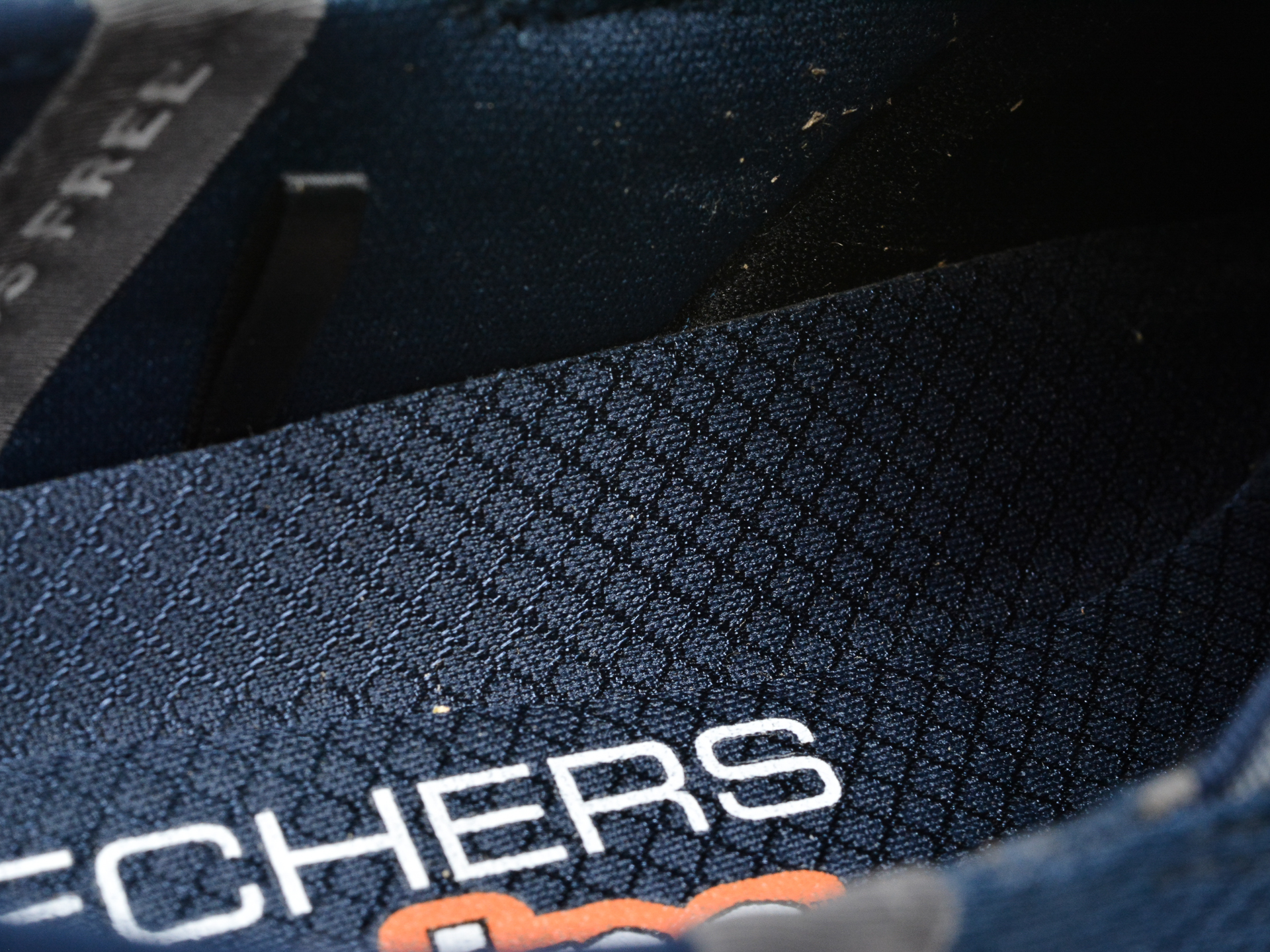 Pantofi sport SKECHERS bleumarin, D LUX WALKER, din material textil - imagine 3