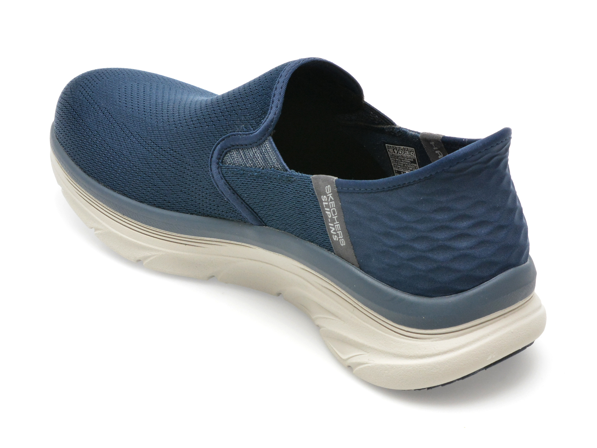 Pantofi sport SKECHERS bleumarin, D LUX WALKER, din material textil - imagine 5