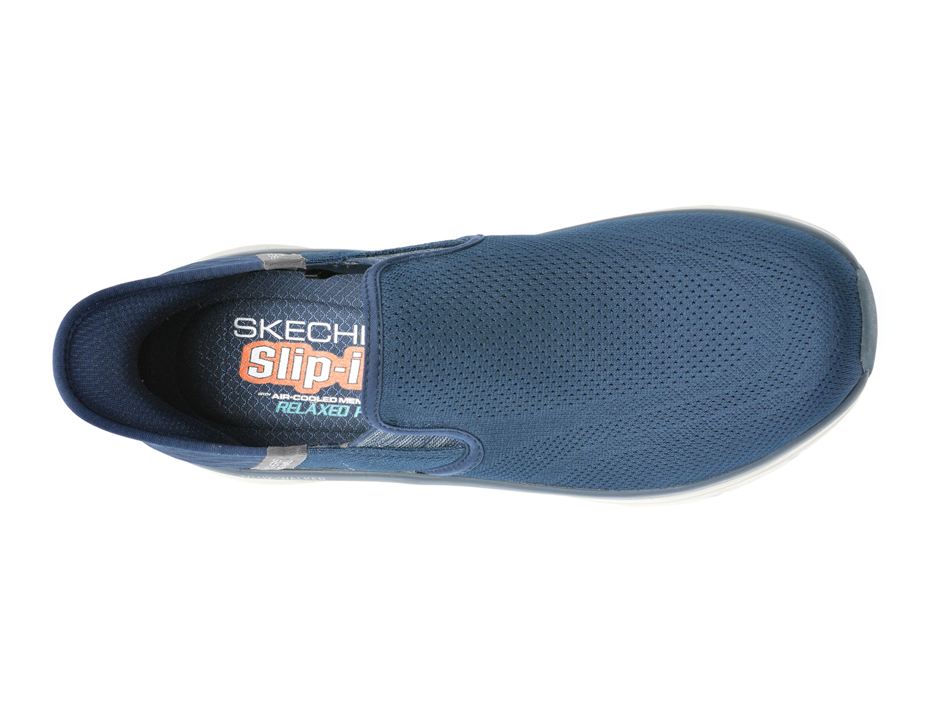 Pantofi sport SKECHERS bleumarin, D LUX WALKER, din material textil - imagine 6