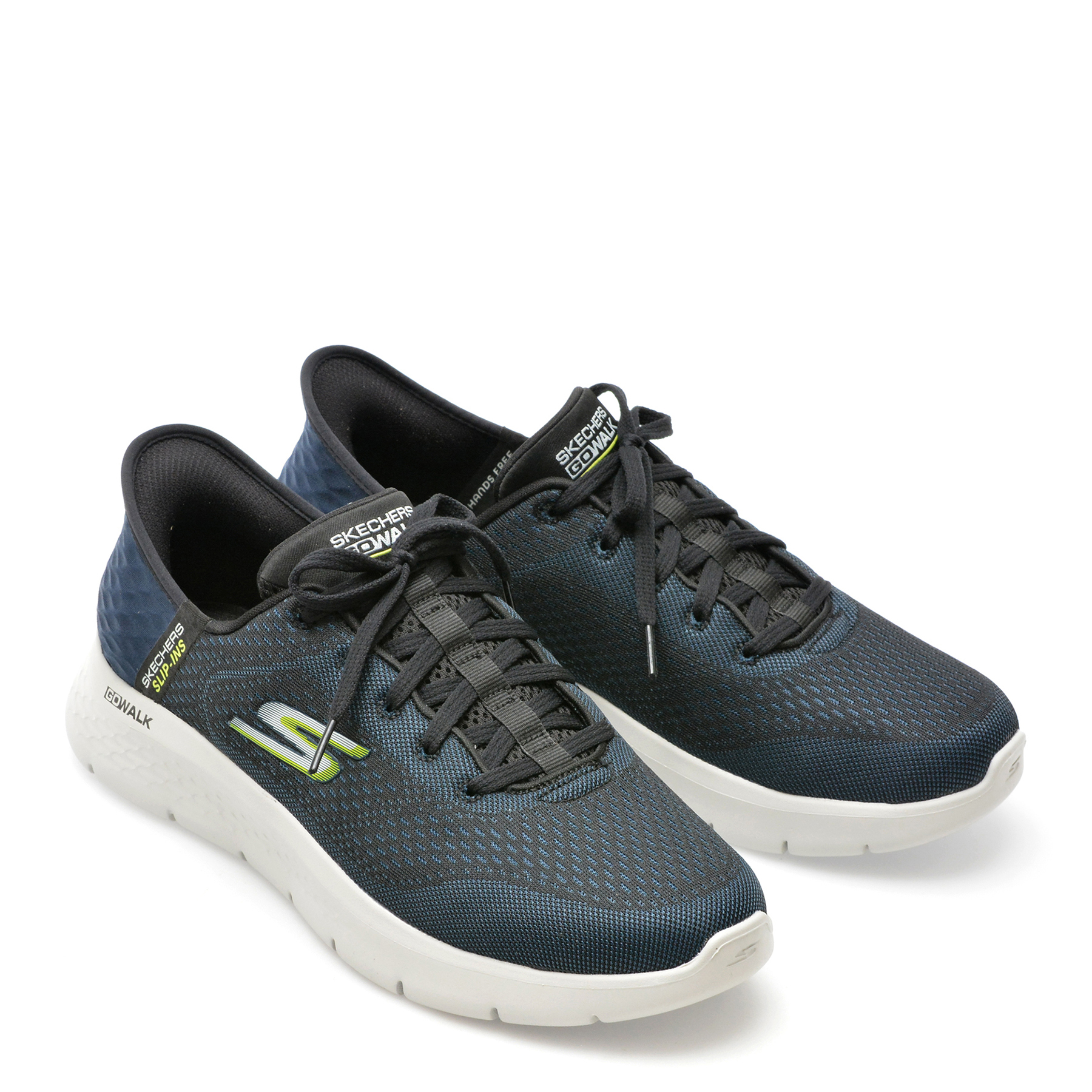 Pantofi sport SKECHERS bleumarin, GO WALK FLEX, din material textil - imagine 4