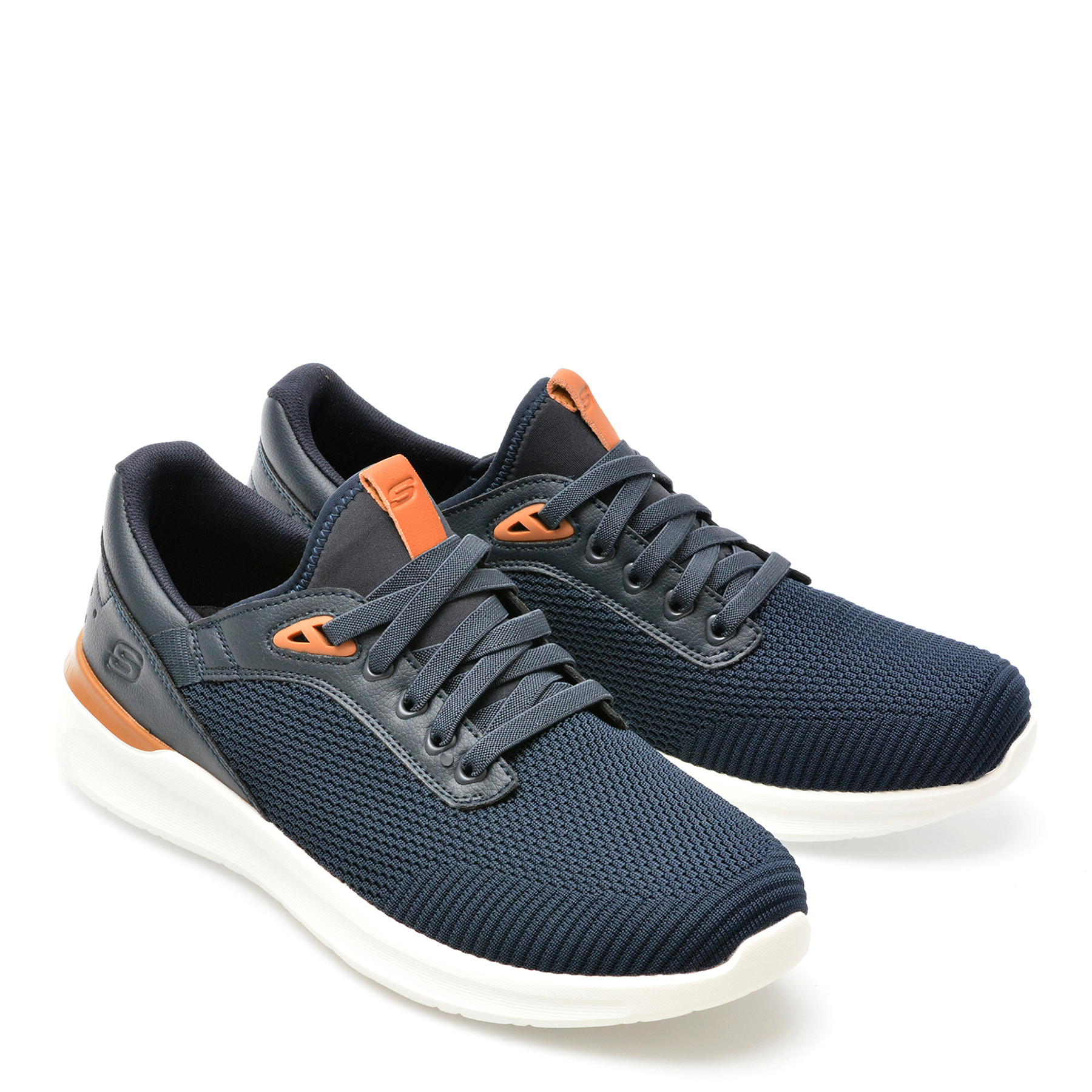 Pantofi sport SKECHERS bleumarin, LATTIMORE, din material textil - imagine 4