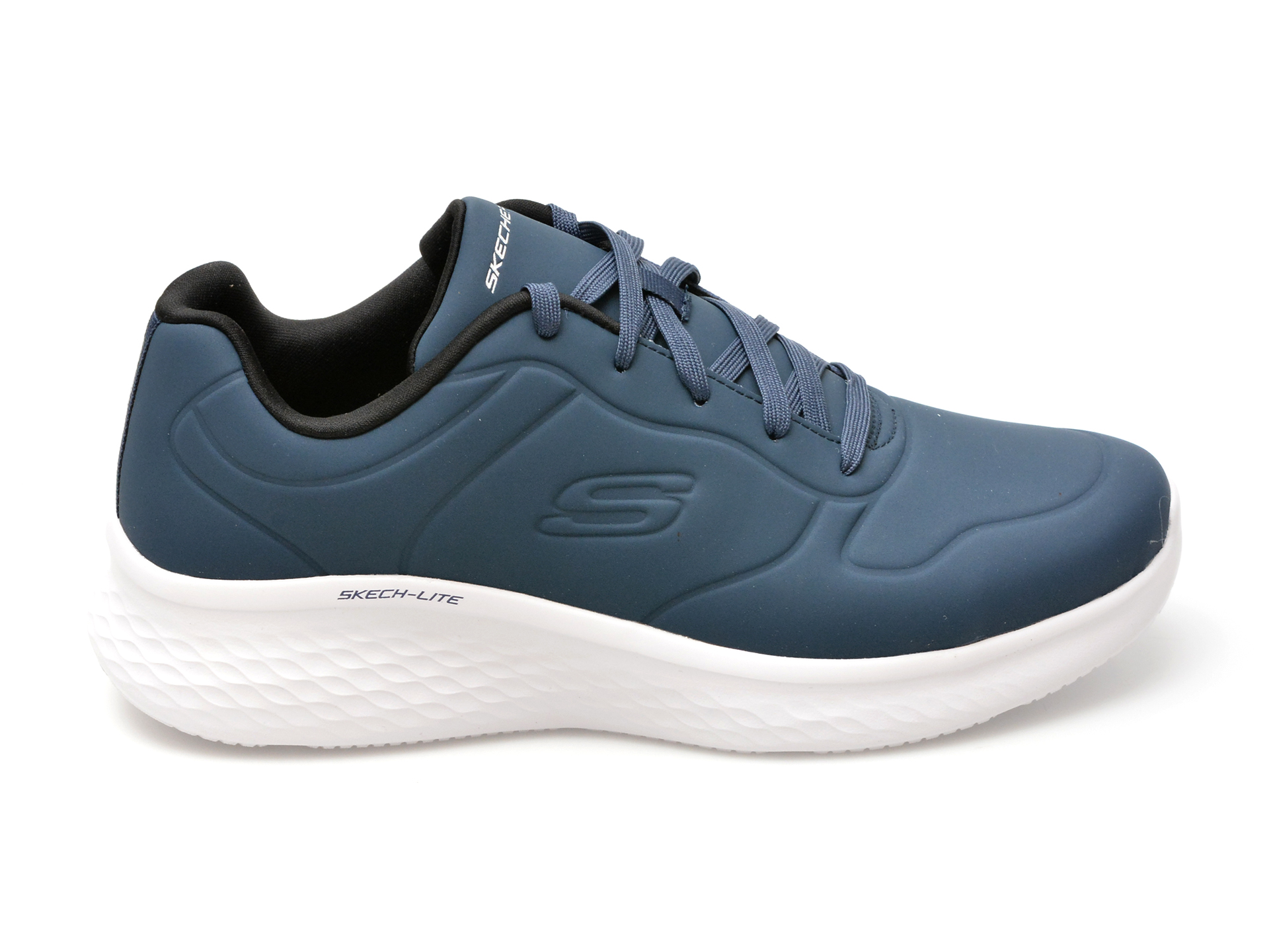 Pantofi sport SKECHERS bleumarin, SKECH-LITE PRO, din piele ecologica