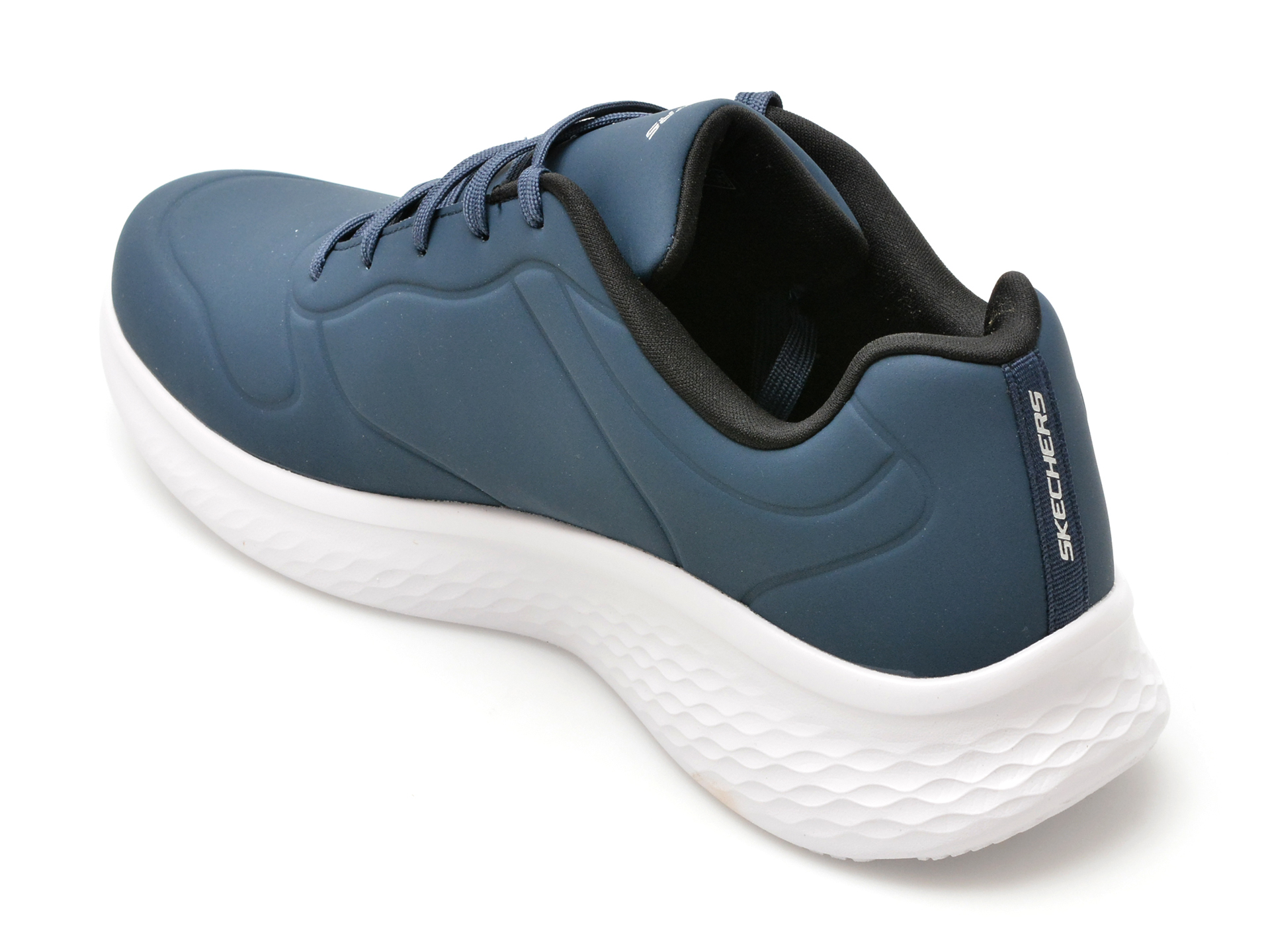 Pantofi sport SKECHERS bleumarin, SKECH-LITE PRO, din piele ecologica - imagine 5