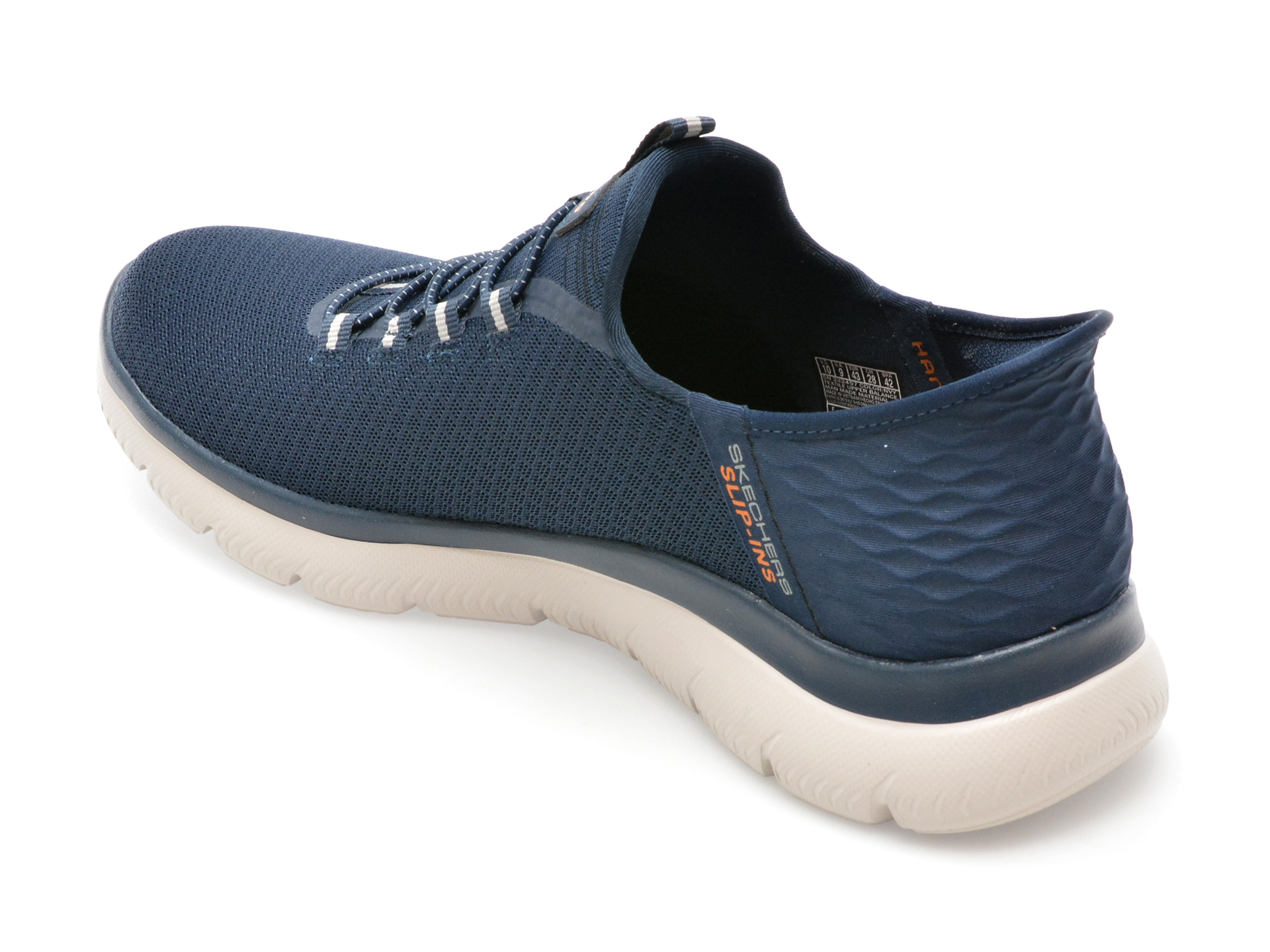 Pantofi sport SKECHERS bleumarin, SUMMITS, din material textil - imagine 5