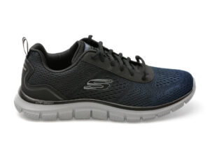 Pantofi sport SKECHERS bleumarin, TRACK, din material textil