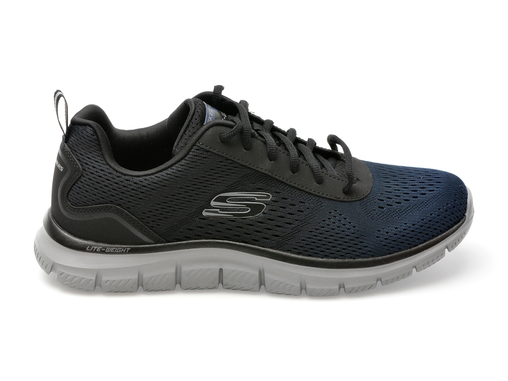 Pantofi sport SKECHERS bleumarin, TRACK, din material textil