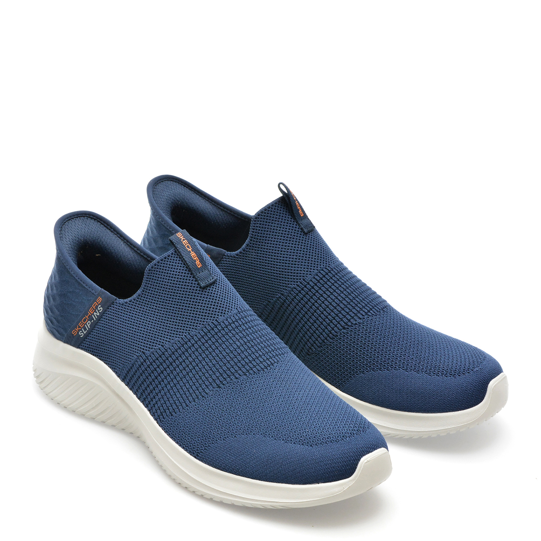 Pantofi sport SKECHERS bleumarin, ULTRA FLEX 3.0, din material textil - imagine 4