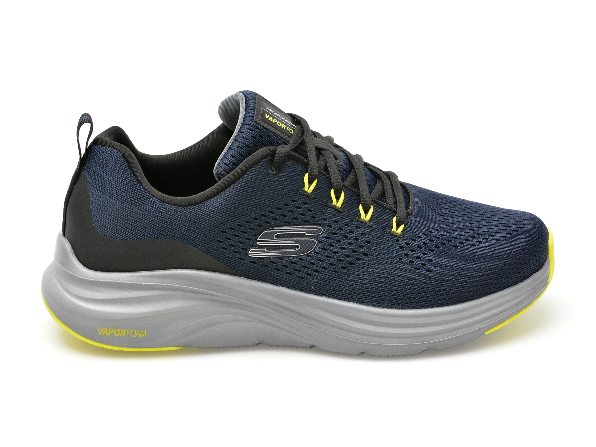 Pantofi sport SKECHERS bleumarin, VAPOR FOAM, din material textil