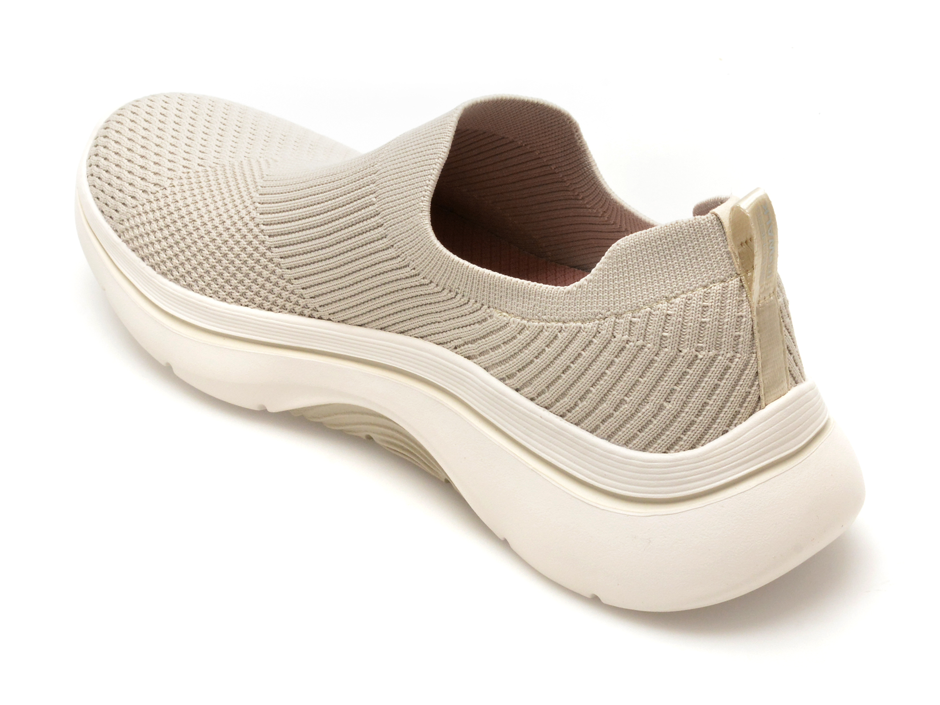 Pantofi sport SKECHERS gri, GO WALK ARCH FIT 2.0, din material textil - imagine 5