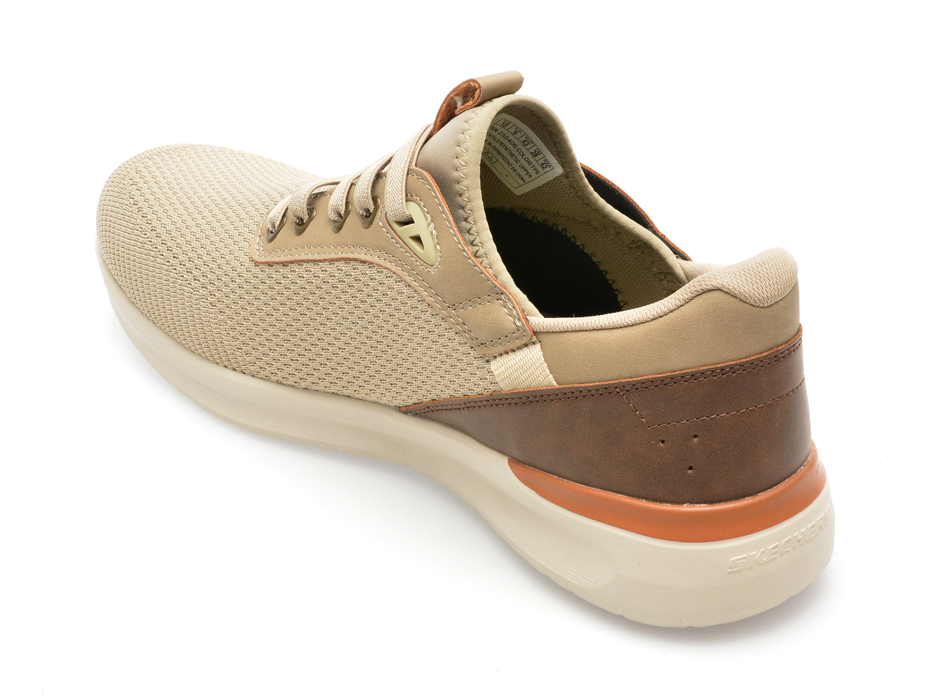 Pantofi sport SKECHERS gri, LATTIMORE, din material textil - imagine 5