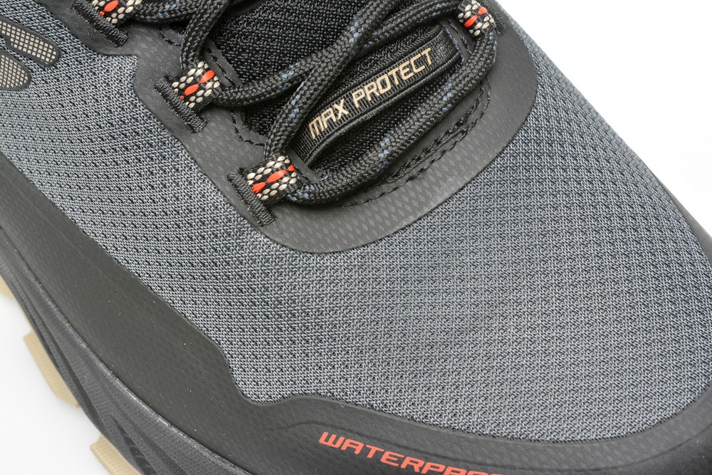 Pantofi sport SKECHERS gri, MAX PROTECT, din material textil - imagine 2