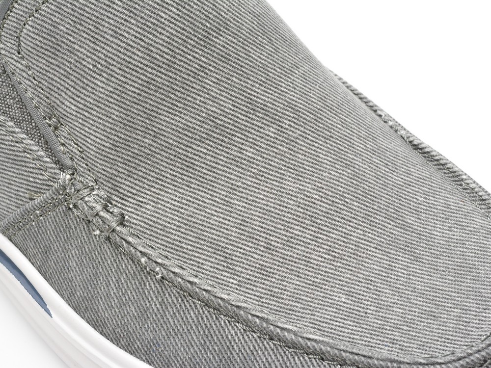 Pantofi sport SKECHERS gri, PROVEN, din material textil - imagine 2