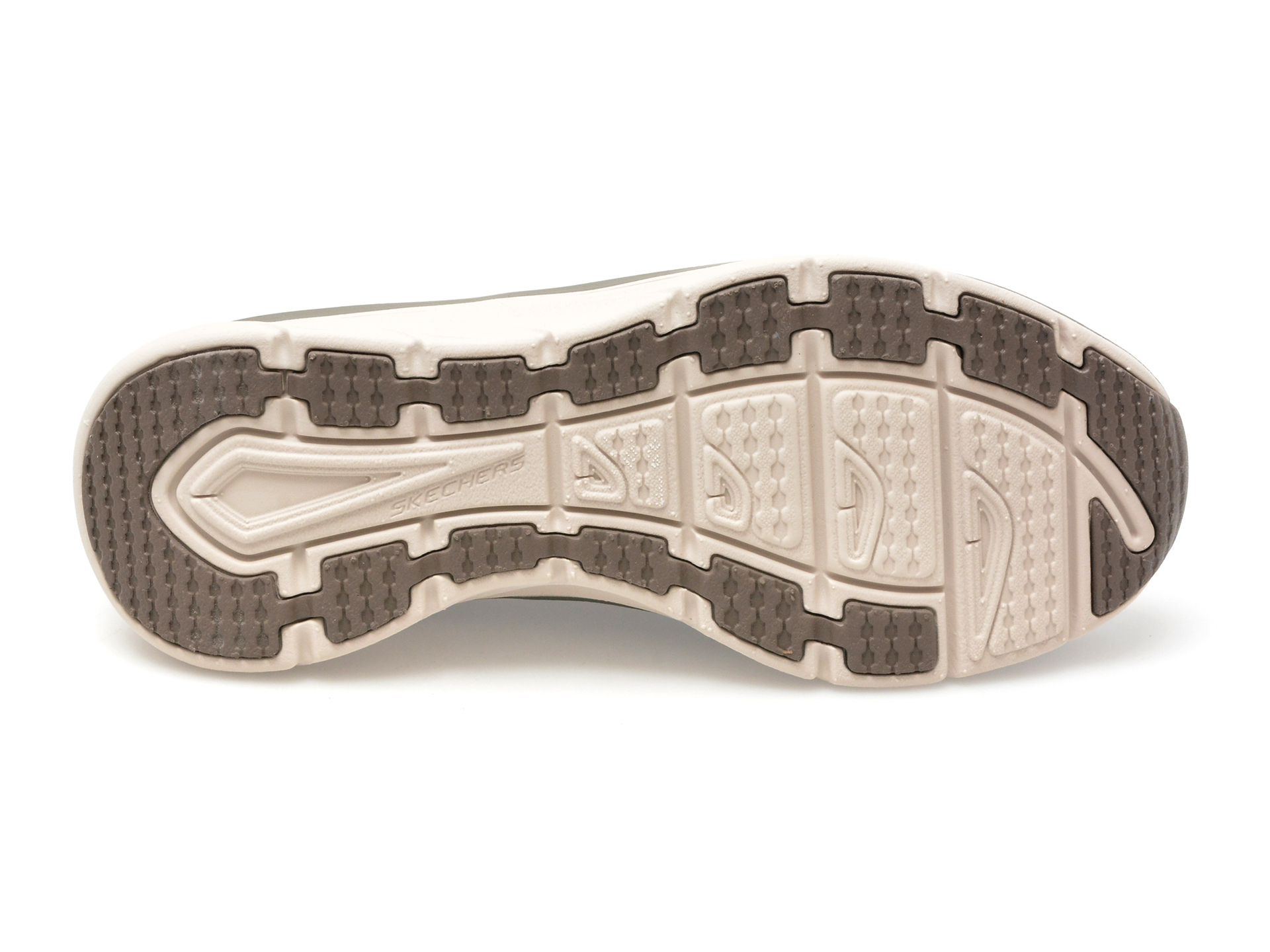 Pantofi sport SKECHERS maro, D LUX WALKER, din material textil - imagine 7