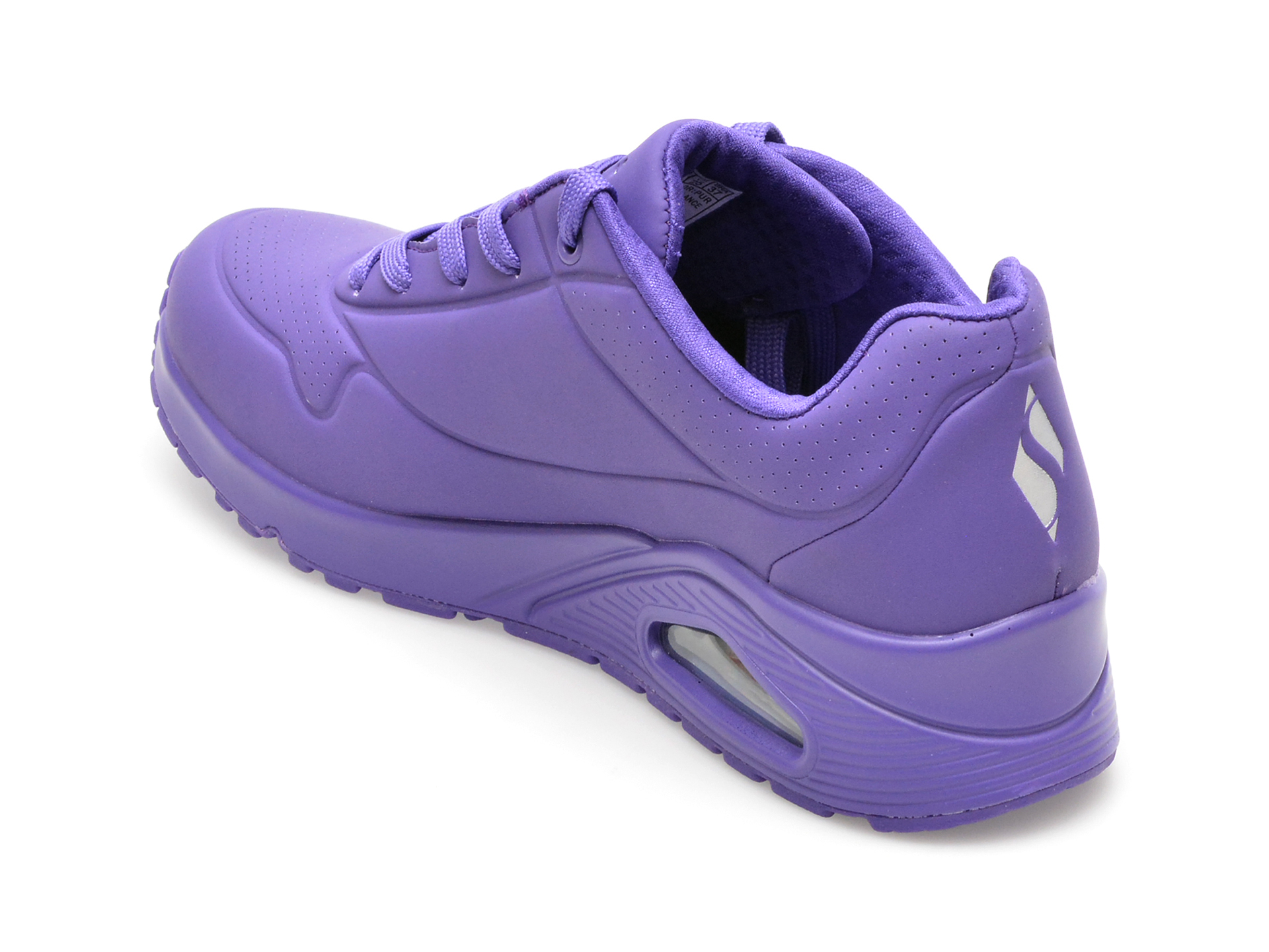 Pantofi sport SKECHERS mov, UNO, din piele ecologica - imagine 5
