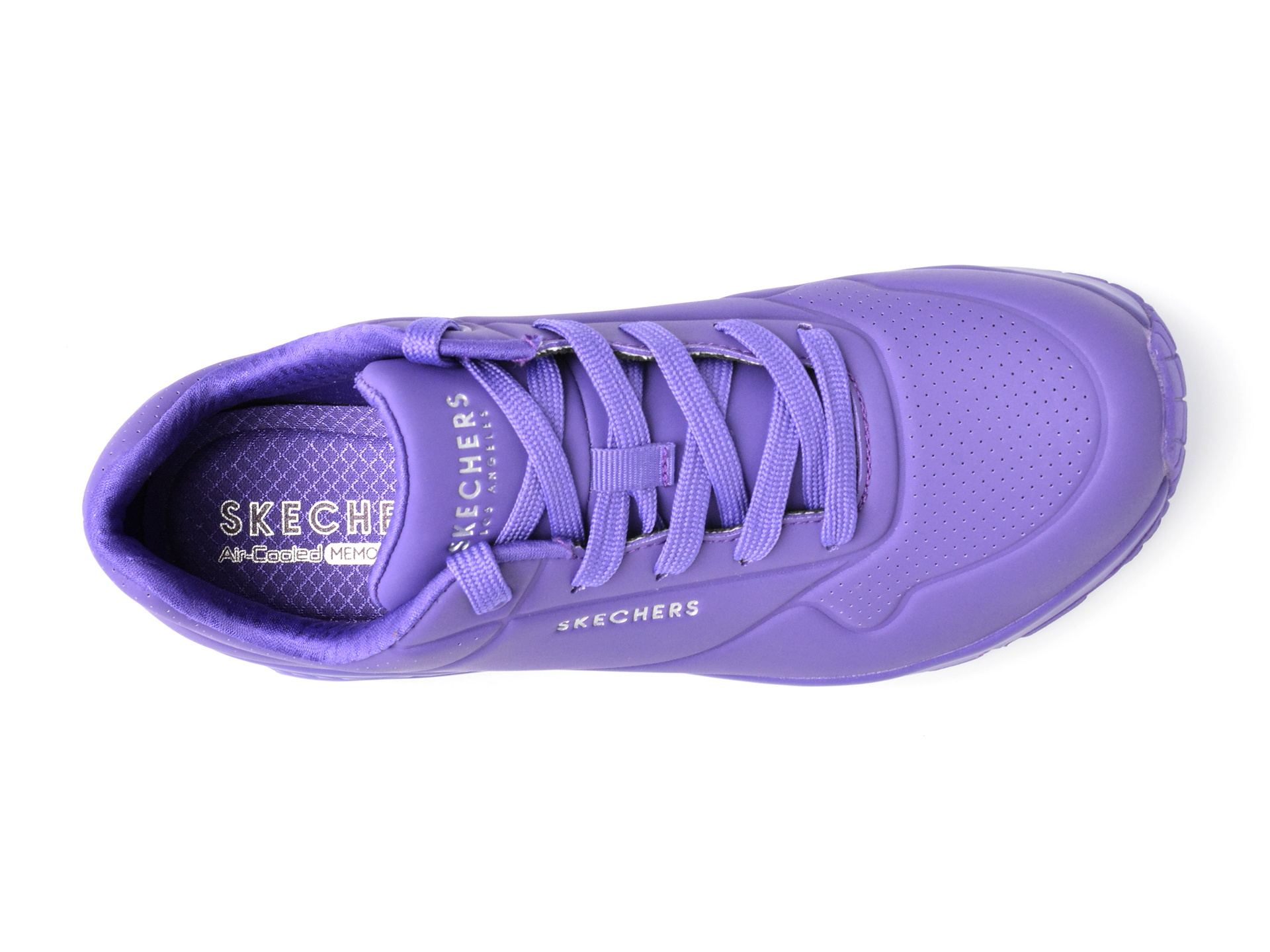 Pantofi sport SKECHERS mov, UNO, din piele ecologica - imagine 6