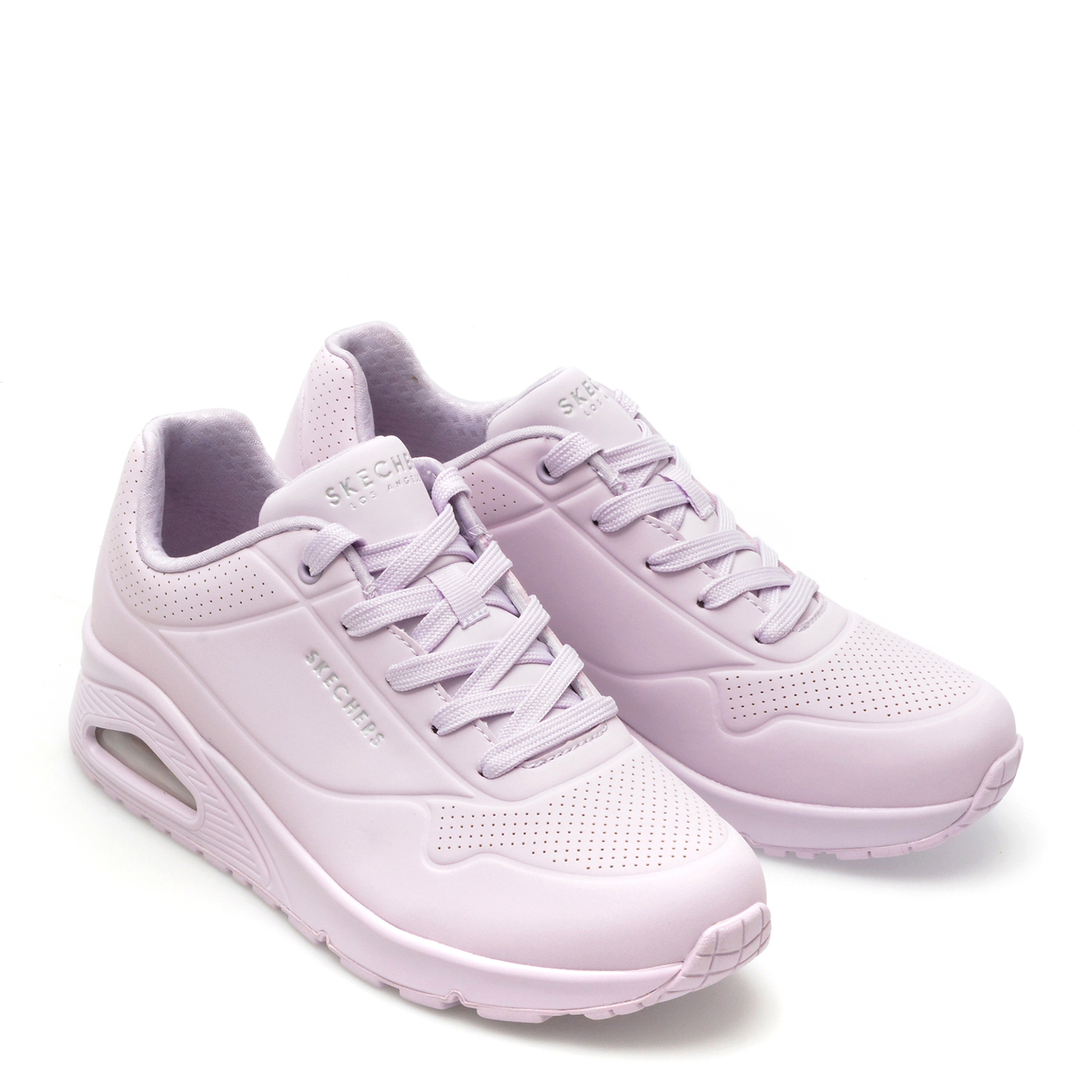 Pantofi sport SKECHERS mov, UNO, din piele ecologica - imagine 4
