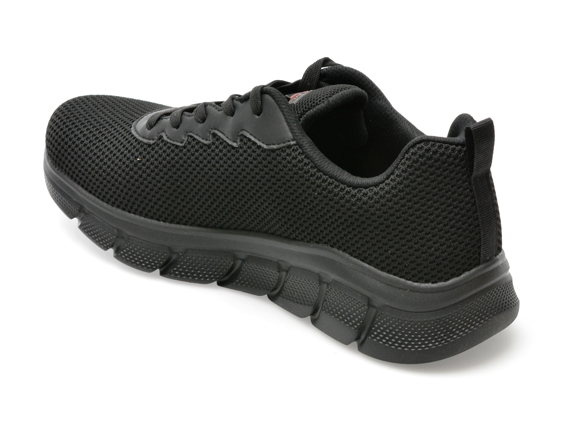 Pantofi sport SKECHERS negri, BOBS B FLEX, din material textil - imagine 5