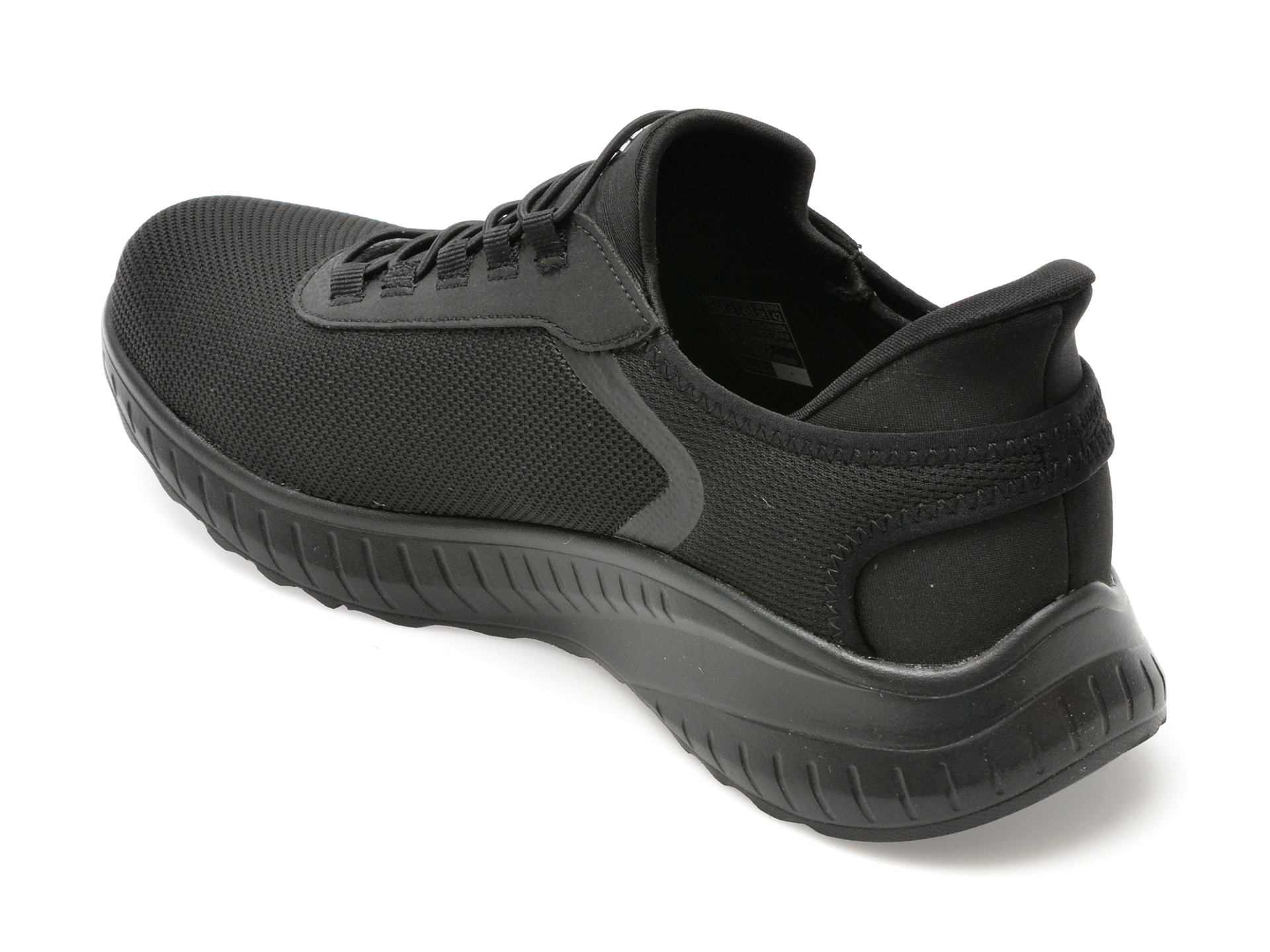 Pantofi sport SKECHERS negri, BOBS SQUAD CHAOS, din material textil - imagine 5