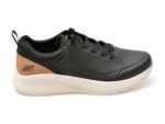 Pantofi sport SKECHERS negri, BOBS SQUAD CHAOS, din piele ecologica