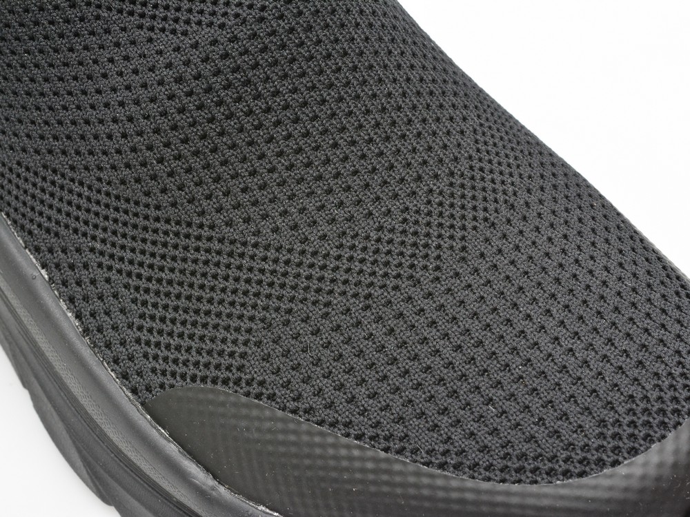 Pantofi sport SKECHERS negri, D LUX WALKER, din material textil - imagine 2