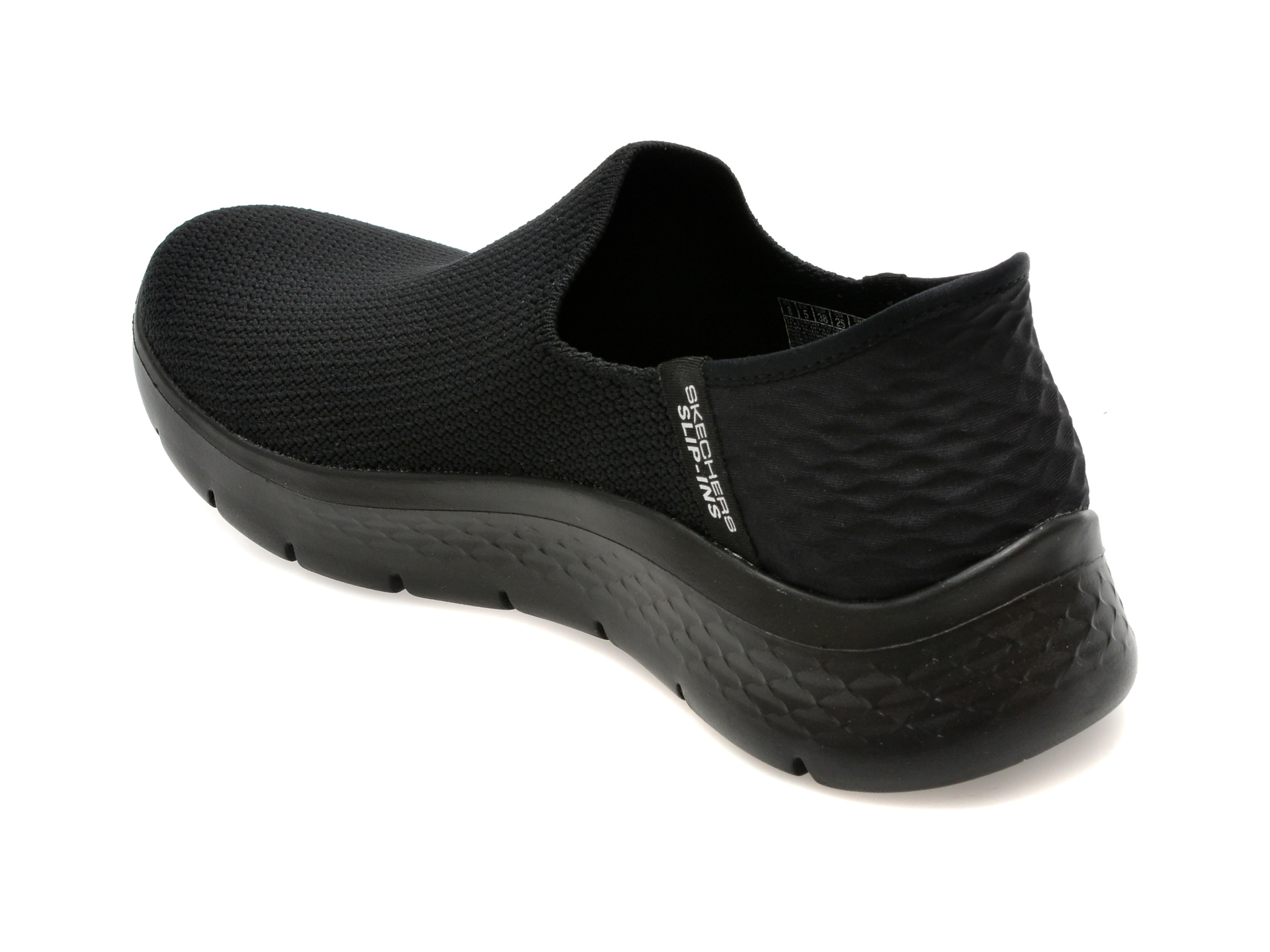 Pantofi sport SKECHERS negri, GO WALK FLEX, din material textil - imagine 5