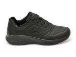 Pantofi sport SKECHERS negri, SKECH-LITE PRO, din piele ecologica