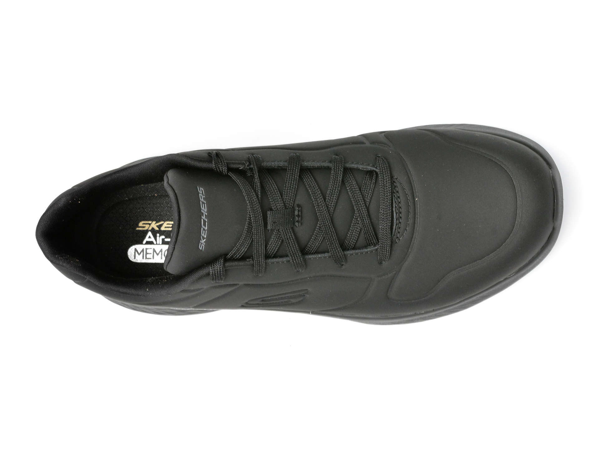 Pantofi sport SKECHERS negri, SKECH-LITE PRO, din piele ecologica - imagine 6