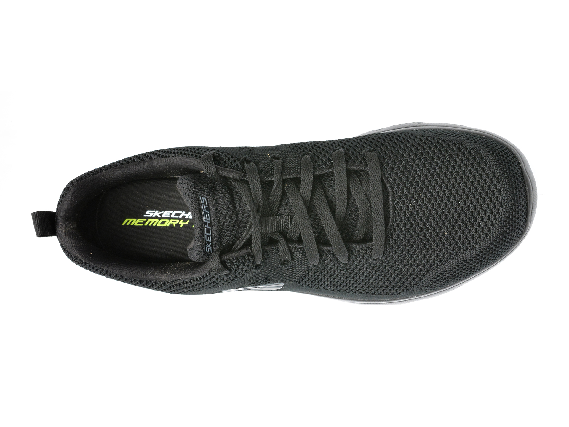 Pantofi sport SKECHERS negri, SUMMITS, din material textil - imagine 6