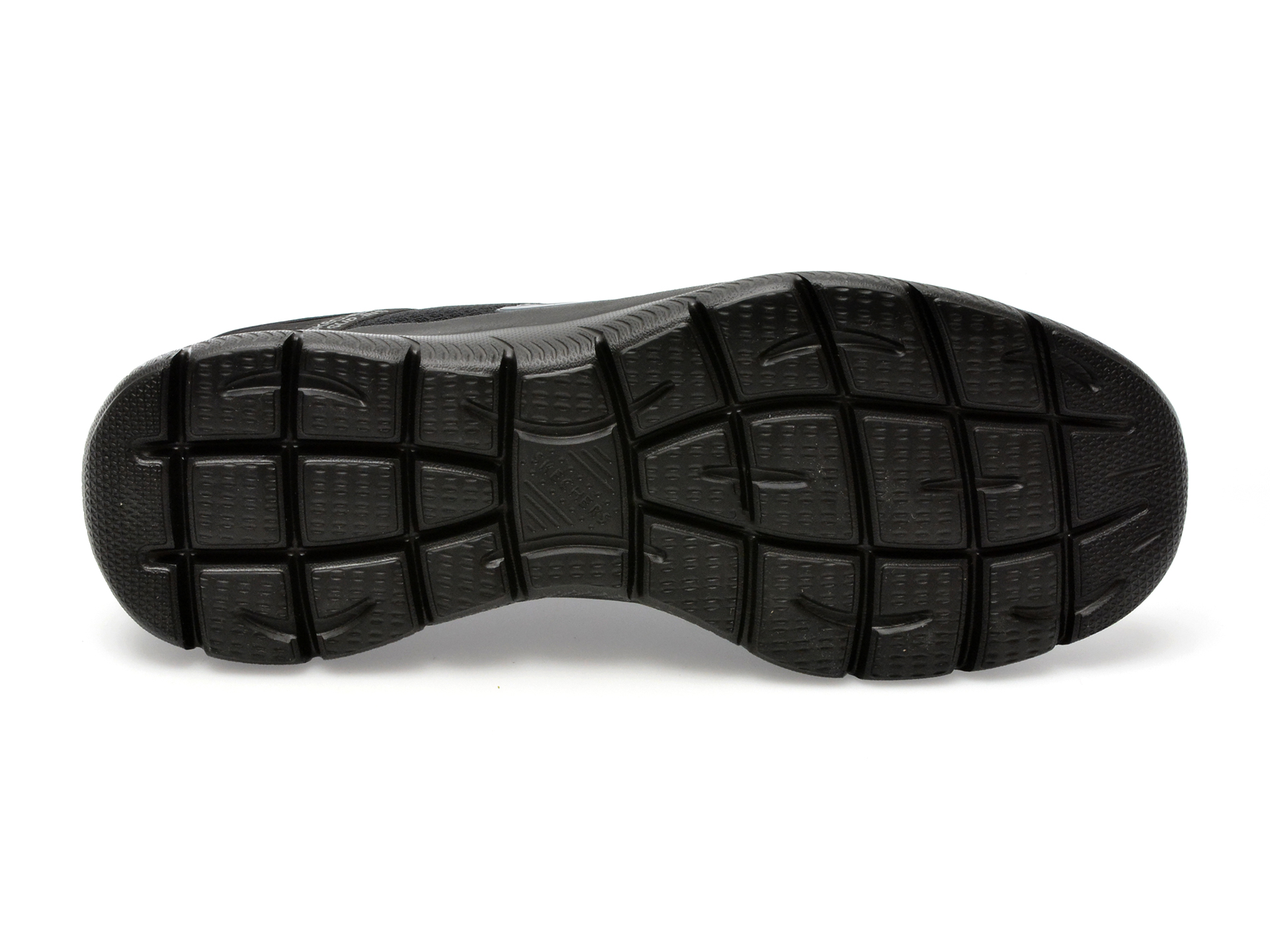 Pantofi sport SKECHERS negri, SUMMITS, din material textil - imagine 7