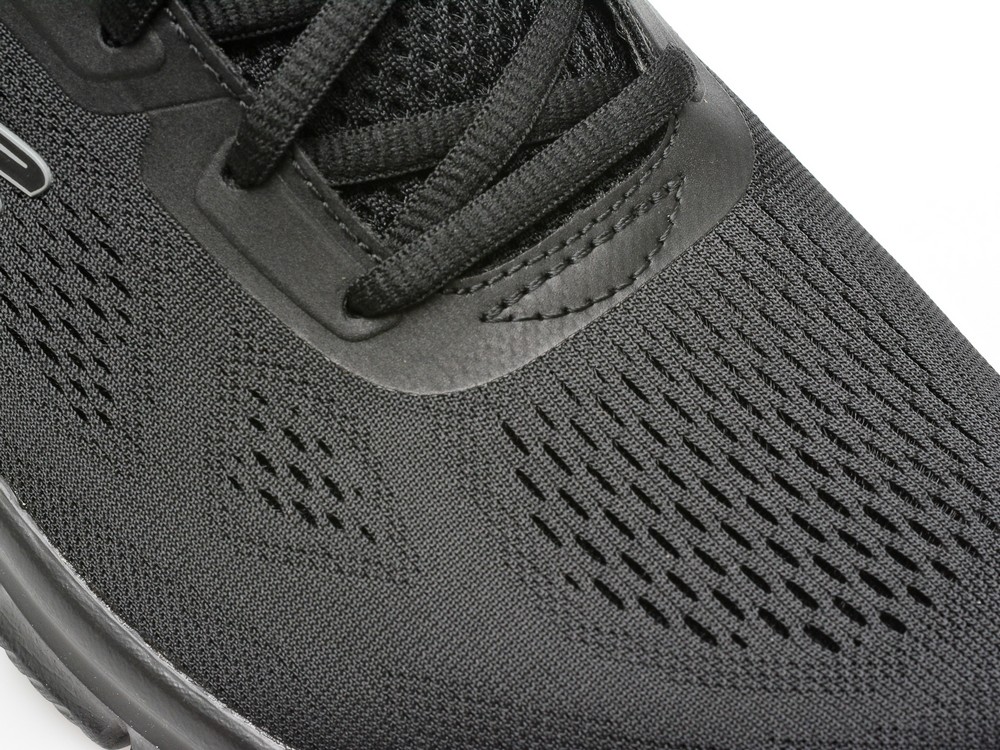 Pantofi sport SKECHERS negri, TRACK, din material textil - imagine 2