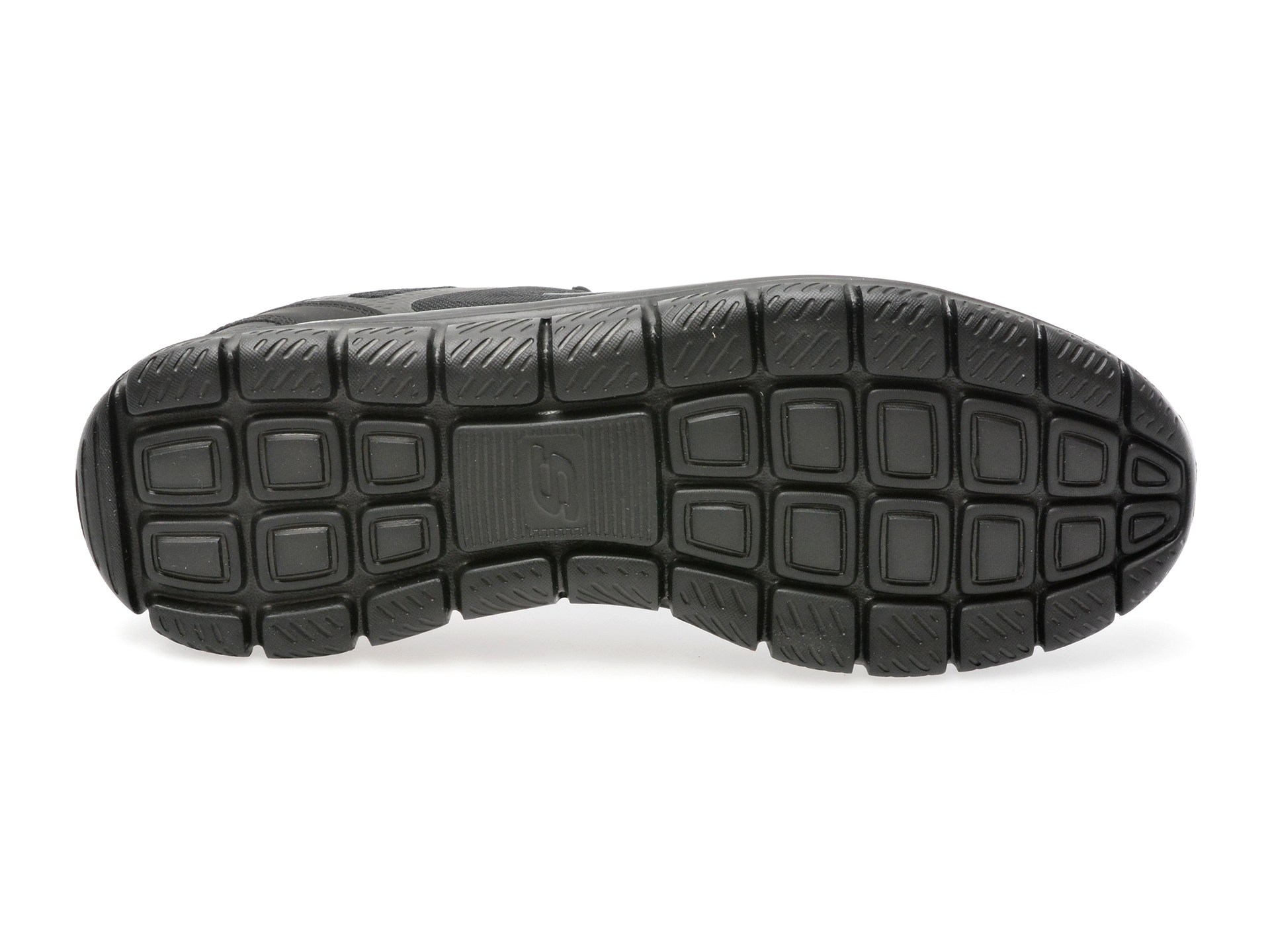 Pantofi sport SKECHERS negri, TRACK, din material textil - imagine 7