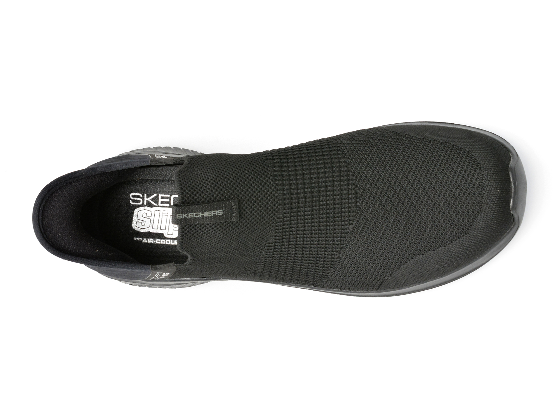 Pantofi sport SKECHERS negri, ULTRA FLEX 3.0, din material textil - imagine 6