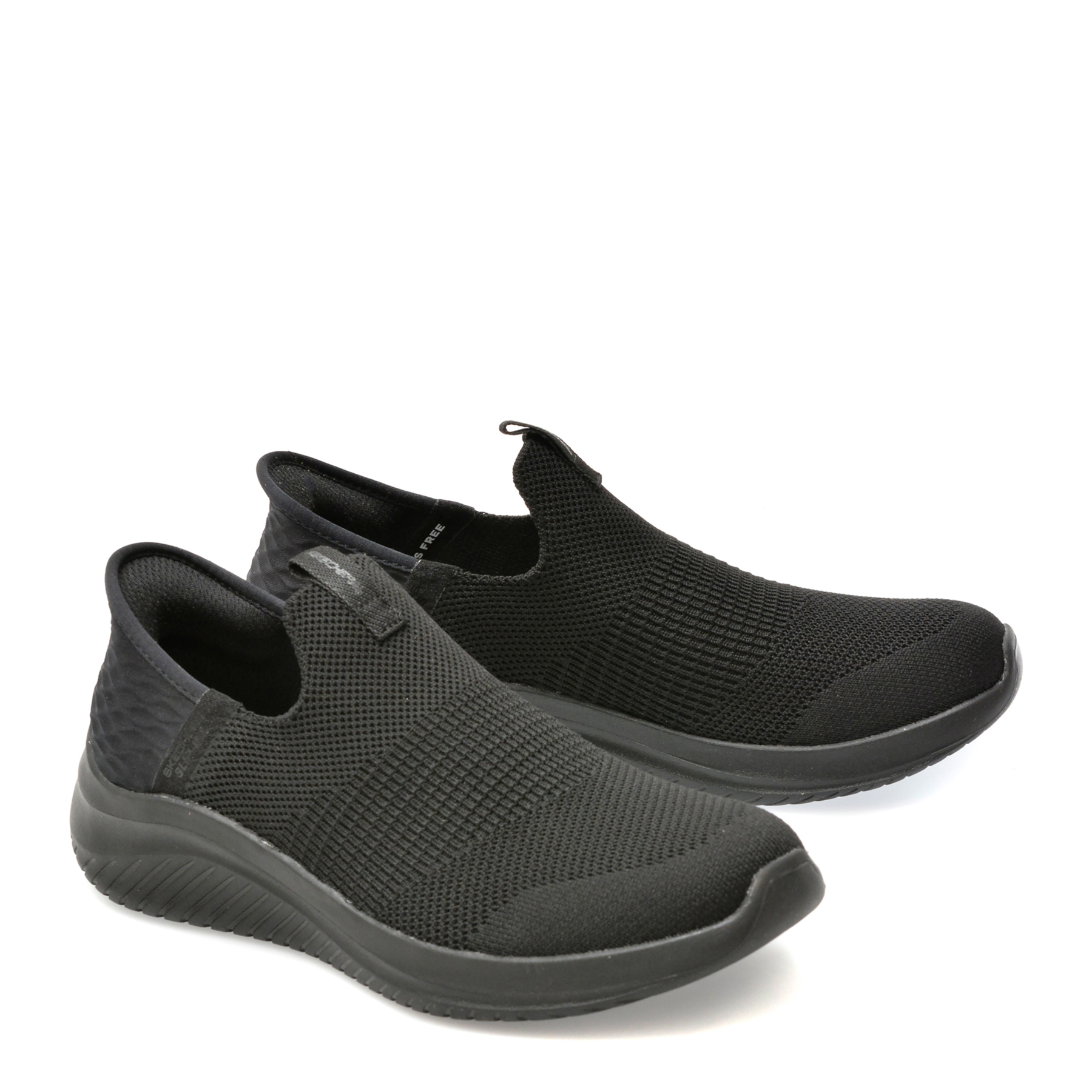 Pantofi sport SKECHERS negri, ULTRA FLEX 3.0, din material textil - imagine 4