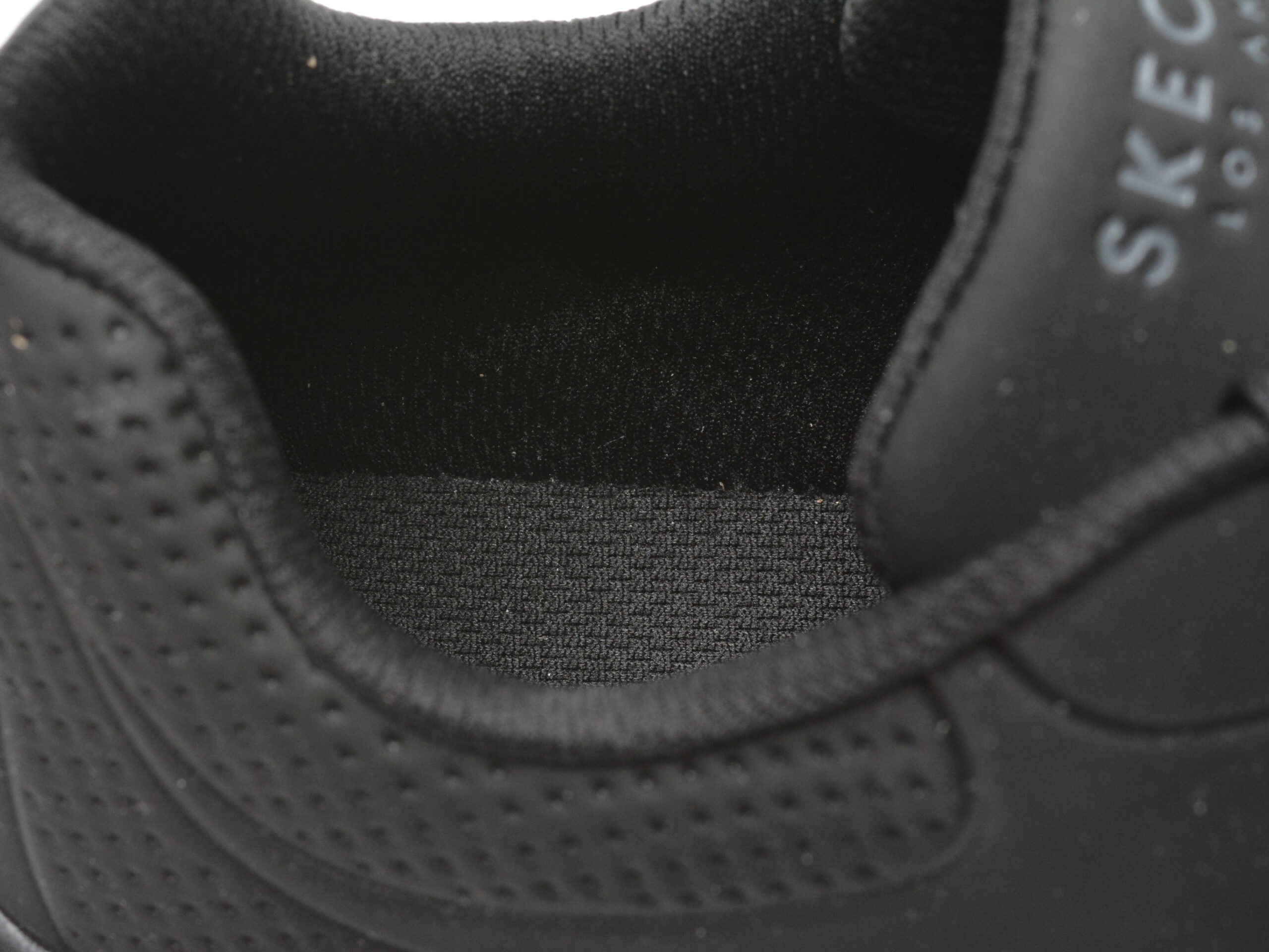 Pantofi sport SKECHERS negri, UNO LITE, din piele ecologica - imagine 3