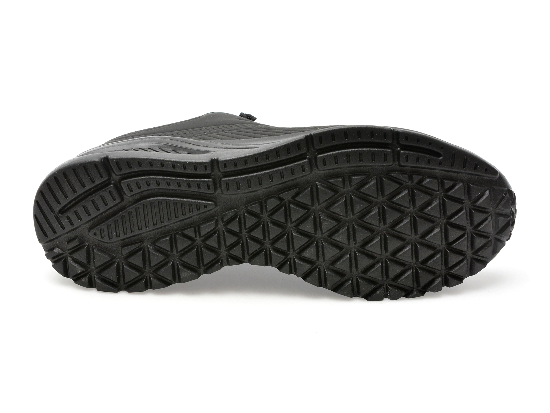 Pantofi sport SKECHERS negri, UNO LITE, din piele ecologica - imagine 7