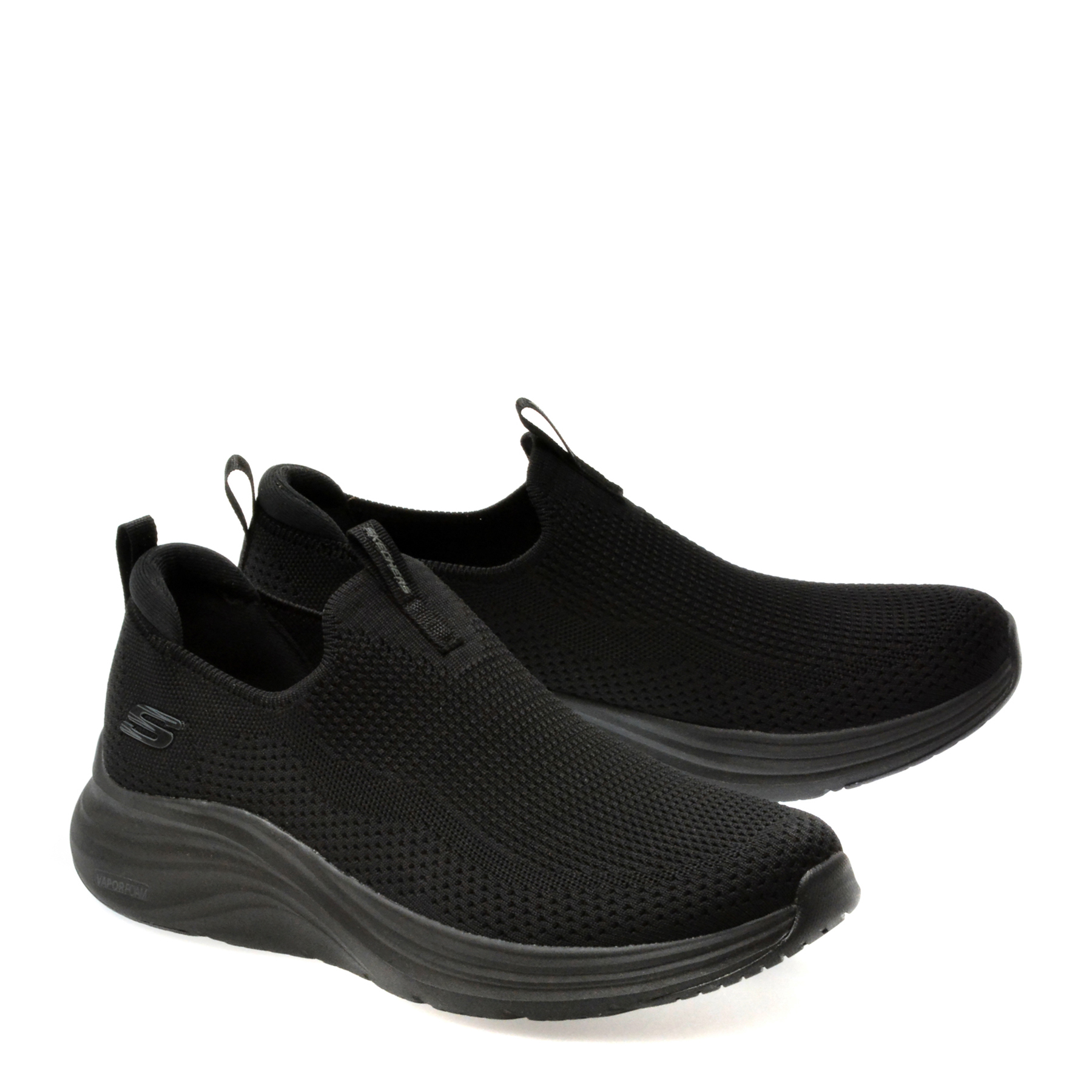 Pantofi sport SKECHERS negri, VAPOR FOAM, din material textil - imagine 4