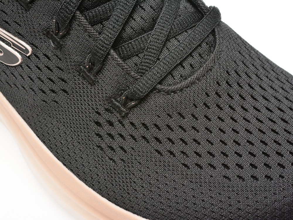 Pantofi sport SKECHERS negri, VAPOR FOAM, din material textil - imagine 2