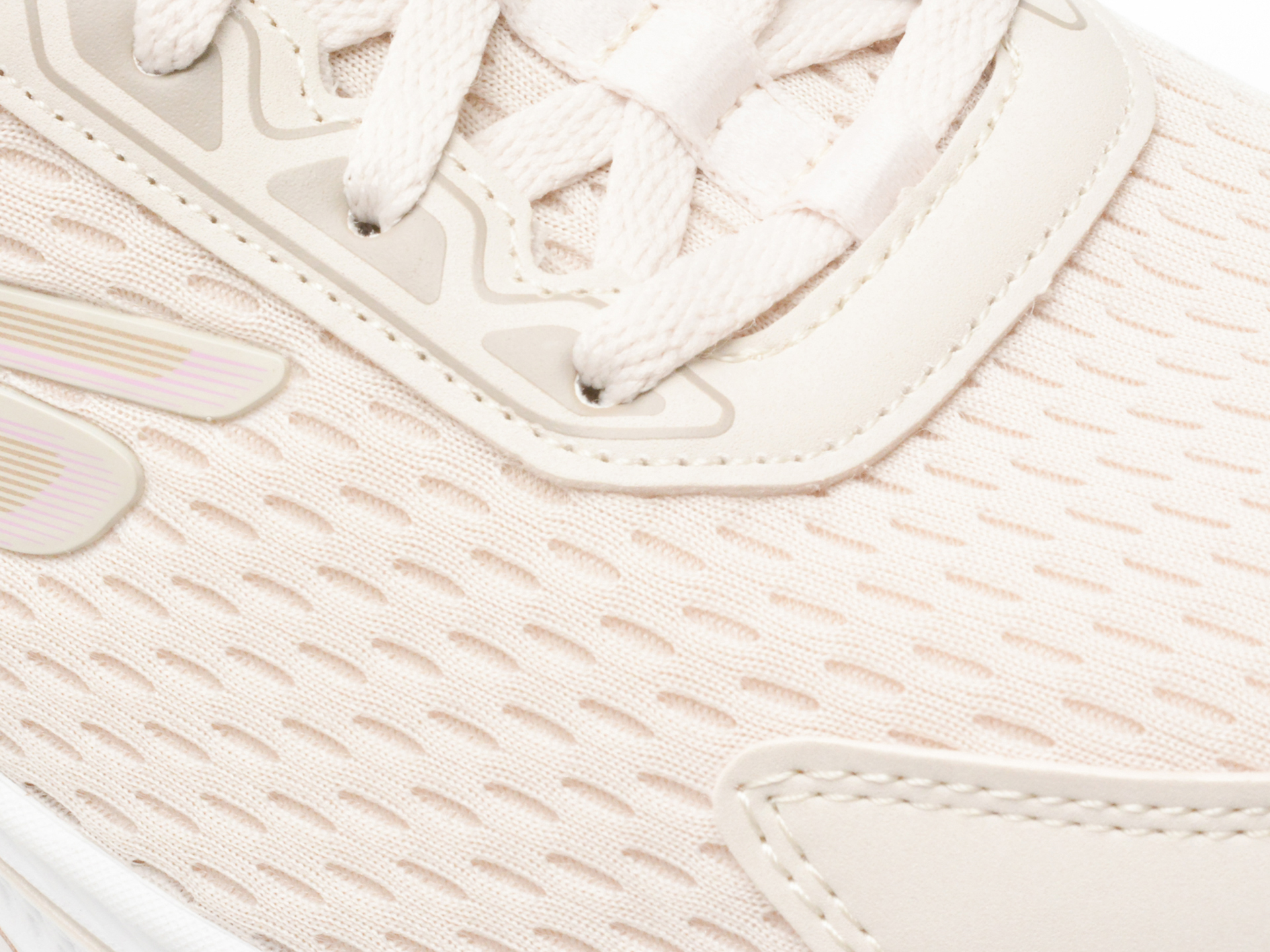Pantofi sport SKECHERS nude, GO RUN CONSISTENT 2.0, din material textil - imagine 2
