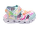 Pantofi sport SKECHERS verzi, 302977N, din material textil
