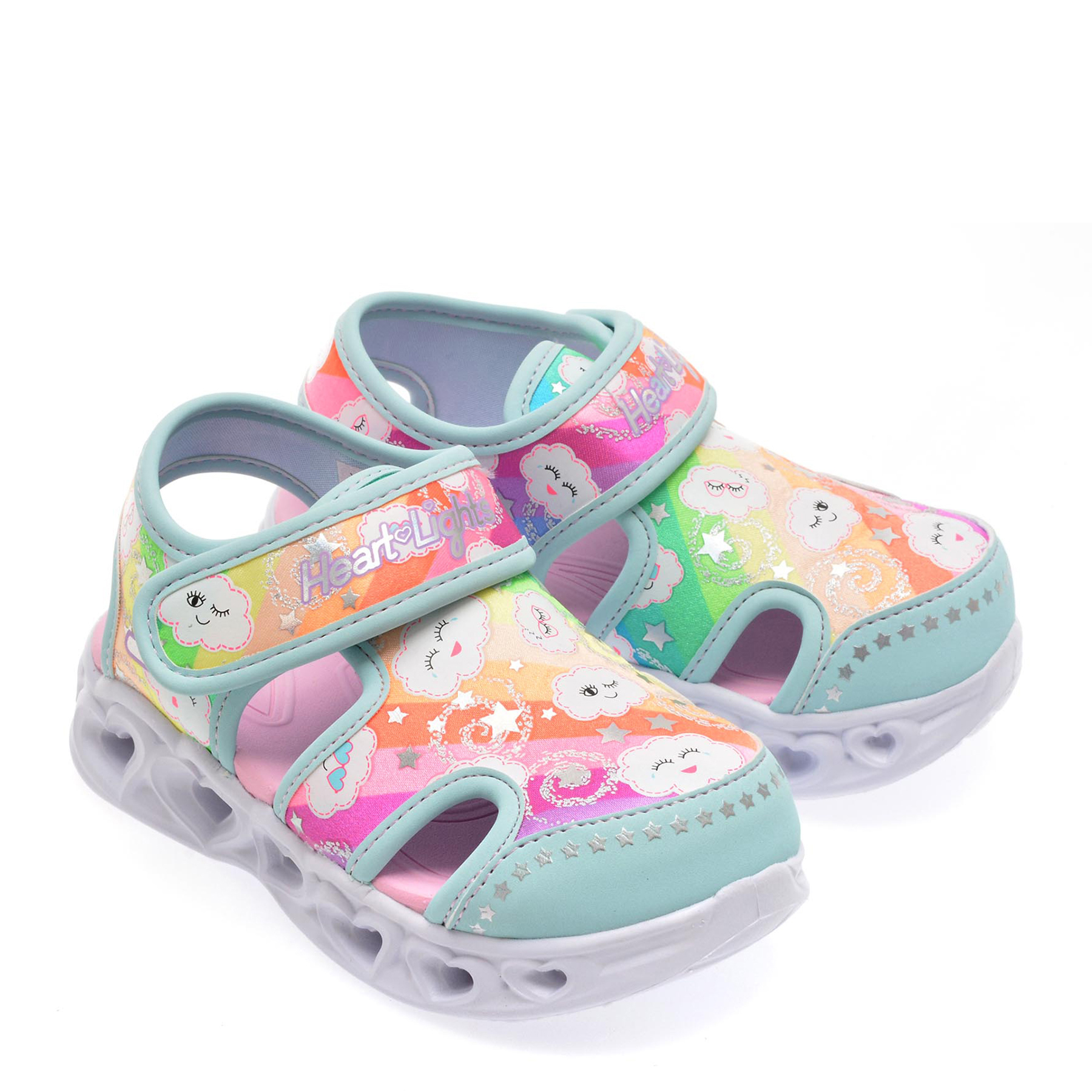 Pantofi sport SKECHERS verzi, 302977N, din material textil - imagine 4