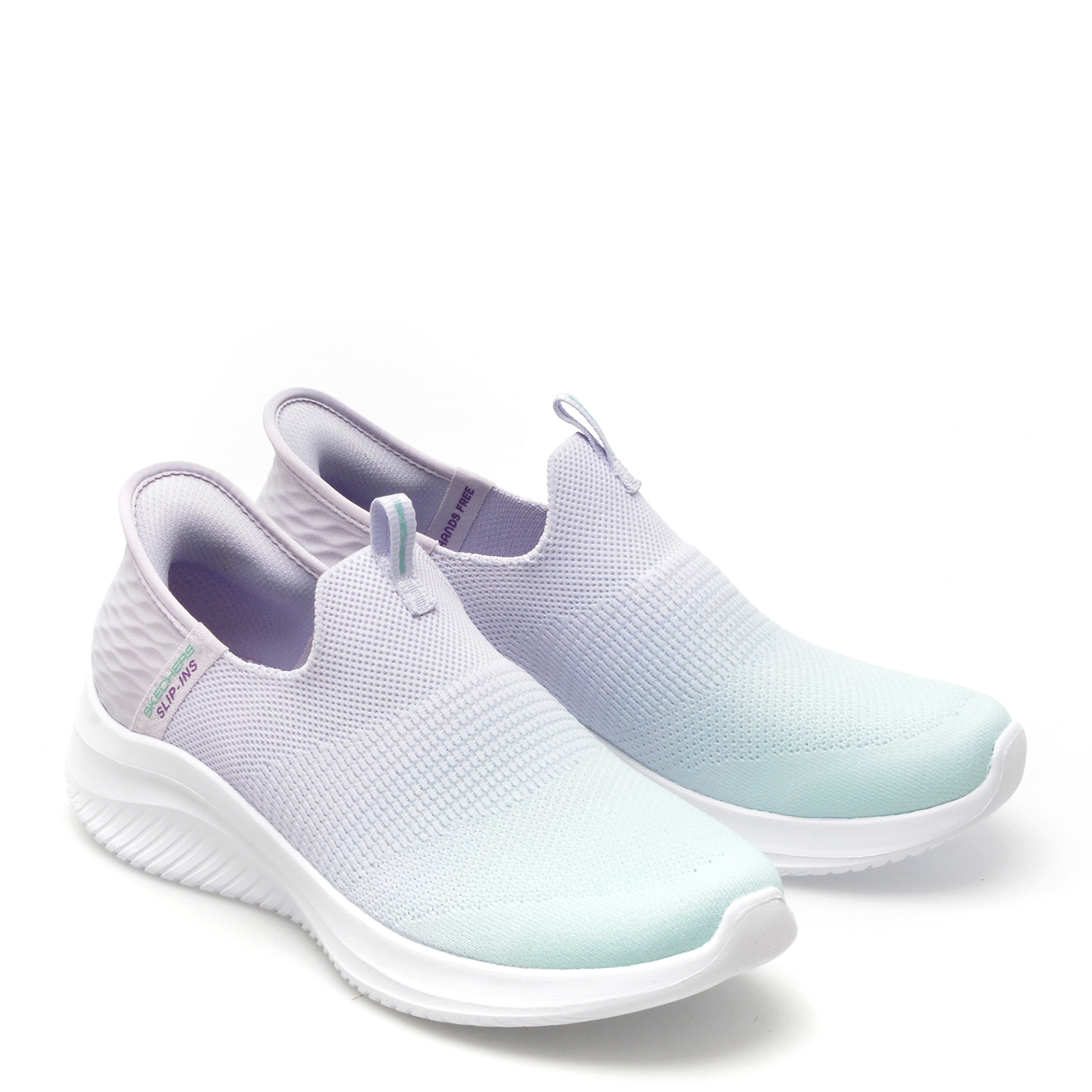 Pantofi sport SKECHERS verzi, ULTRA FLEX 3.0, din material textil - imagine 4