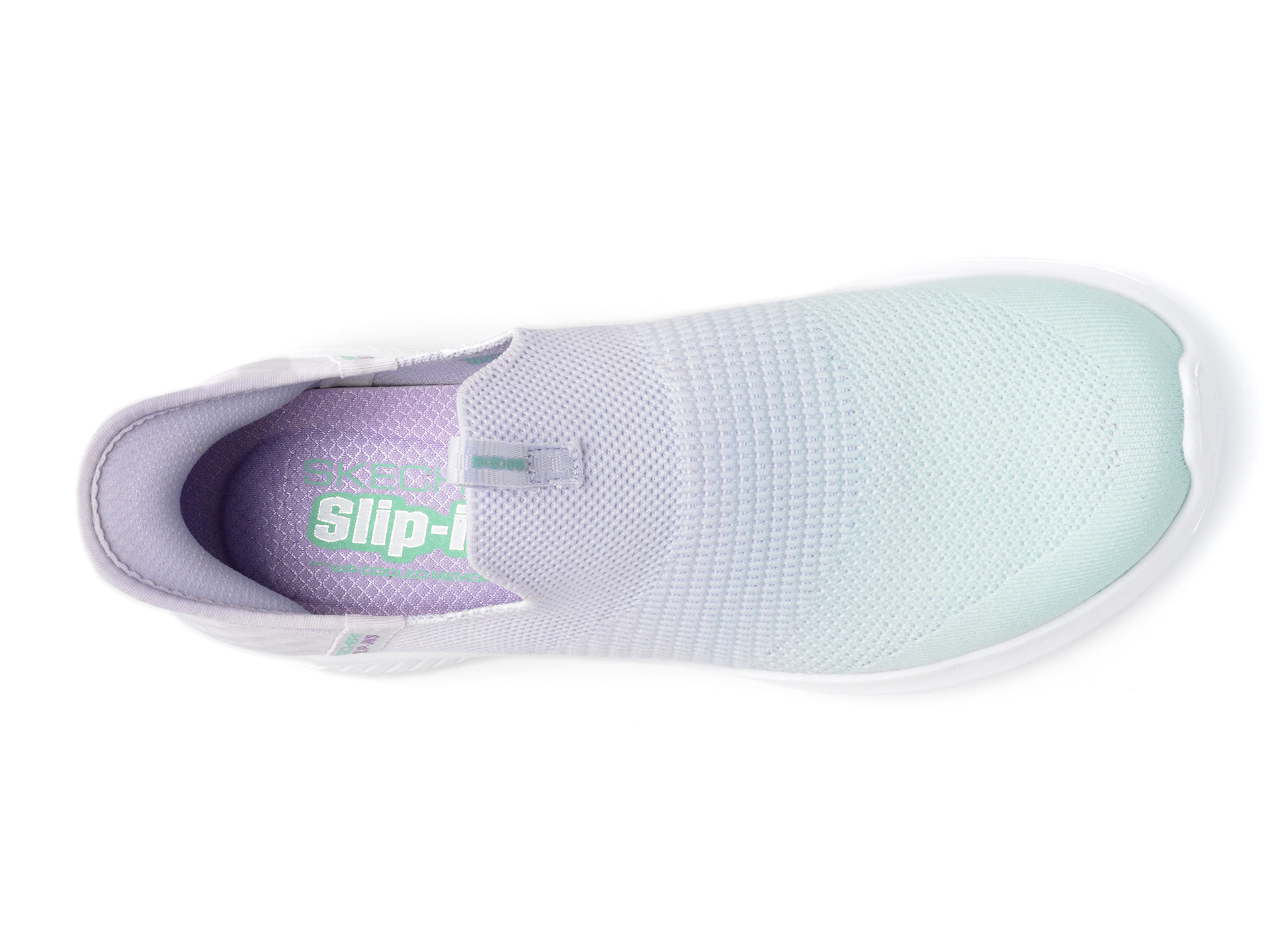 Pantofi sport SKECHERS verzi, ULTRA FLEX 3.0, din material textil - imagine 6