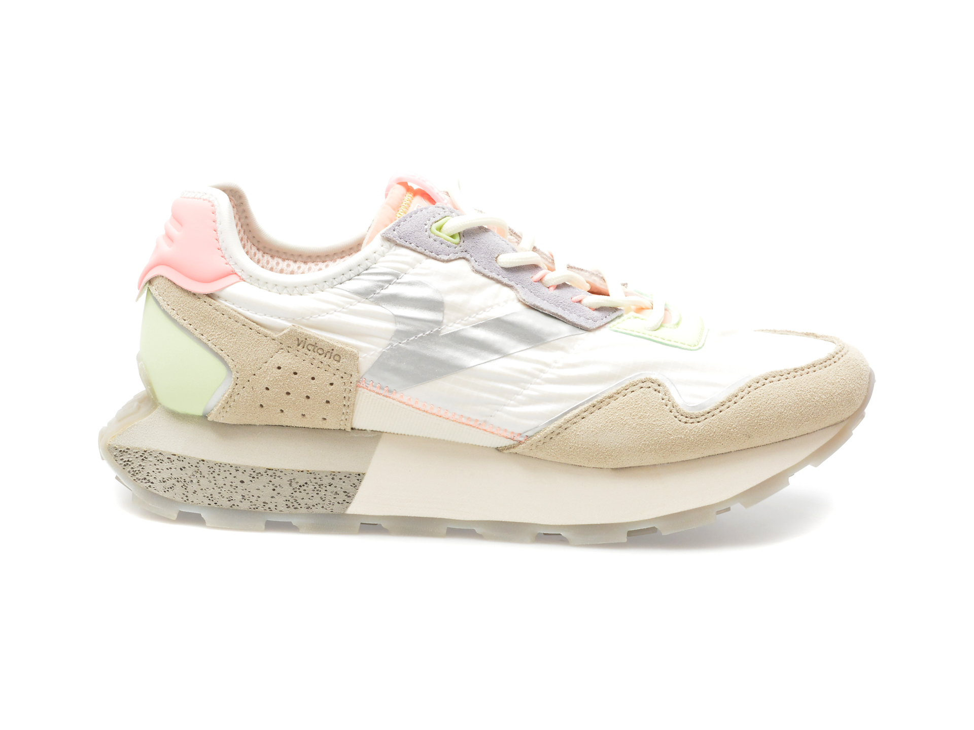 Pantofi sport VICTORIA albi, 8803107, din material textil