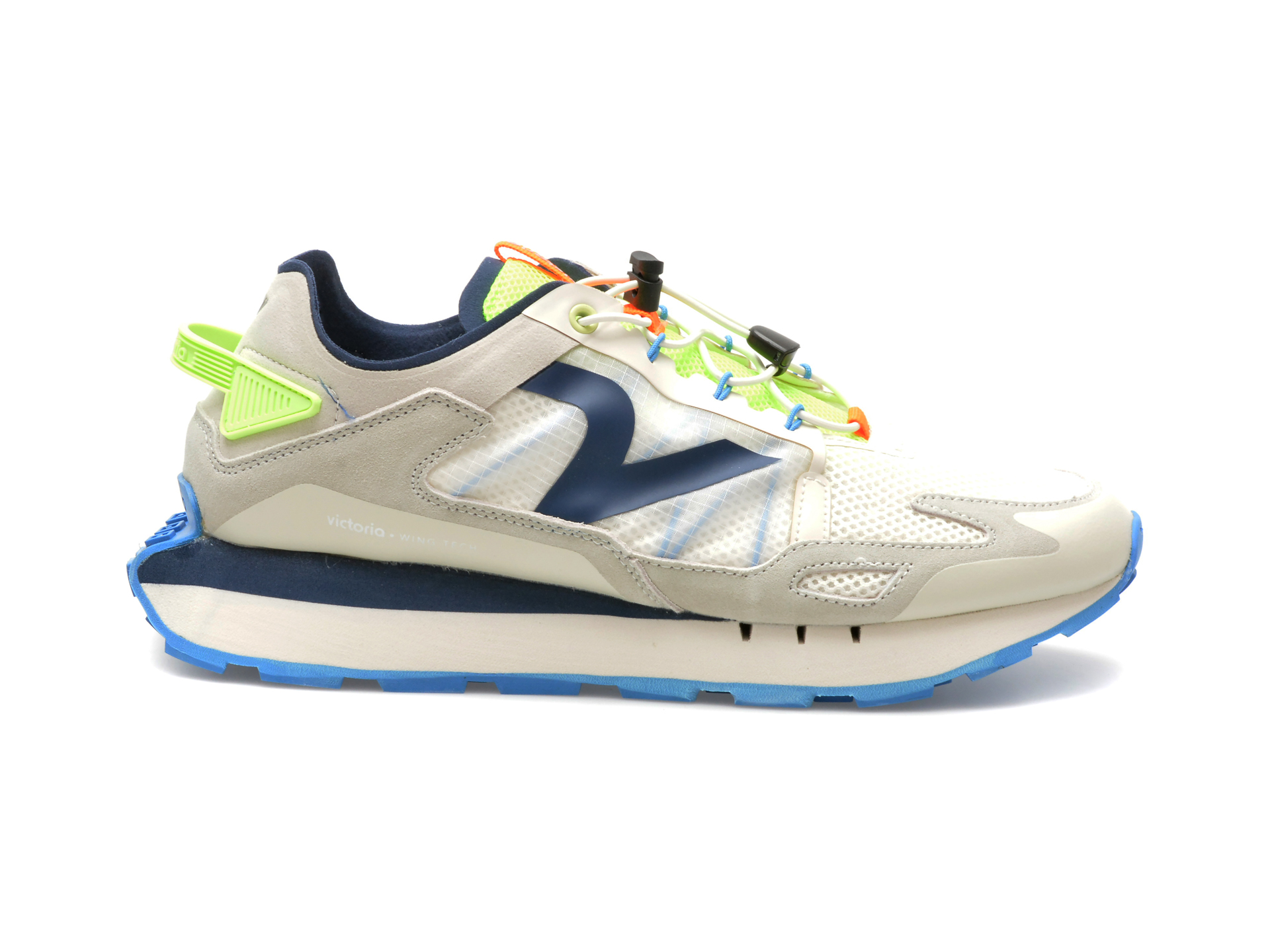 Pantofi sport VICTORIA albi, 8803111, din material textil